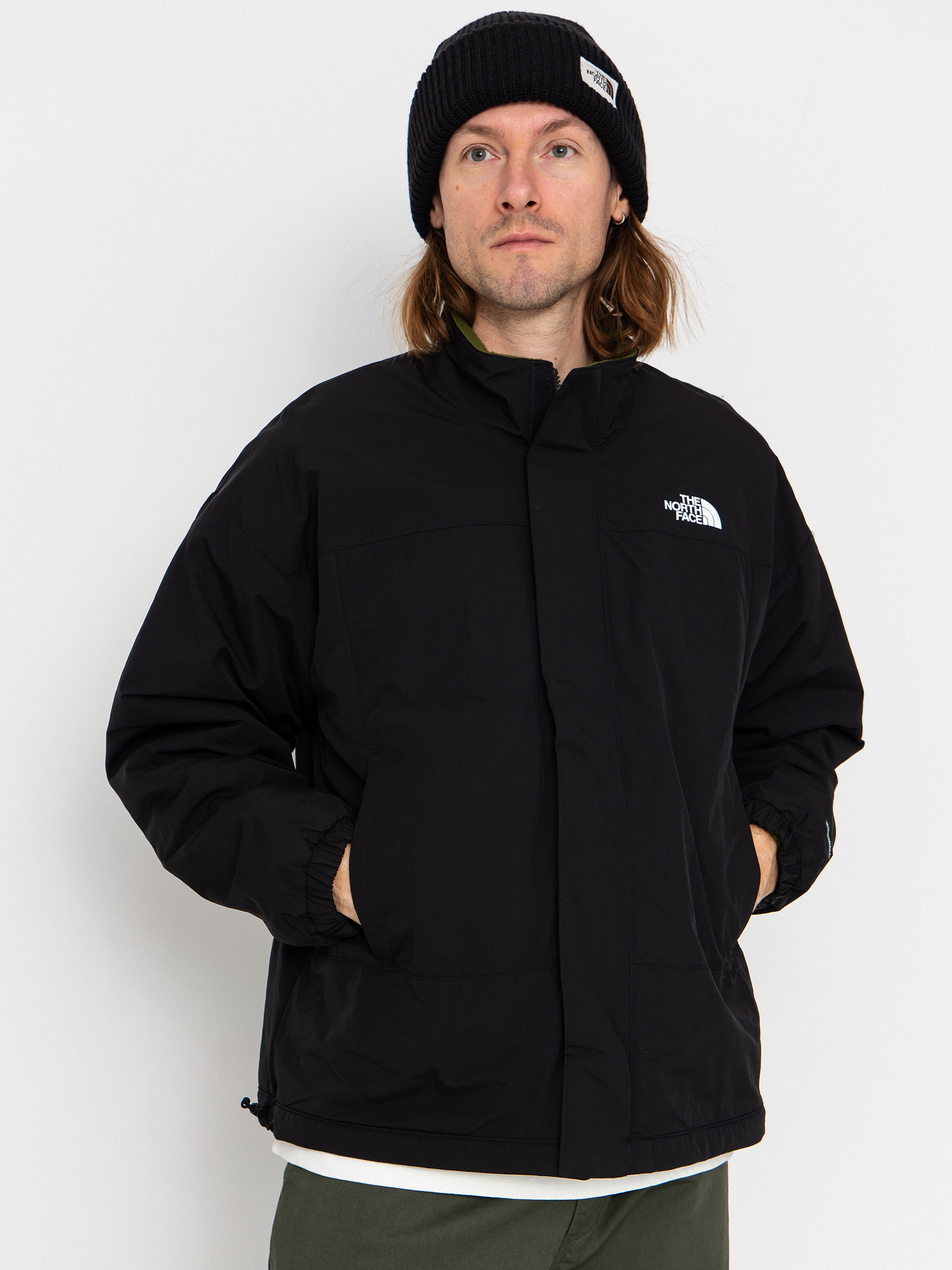 Geacă The North Face Yumiori Reversible (tnf black/woodland gree)