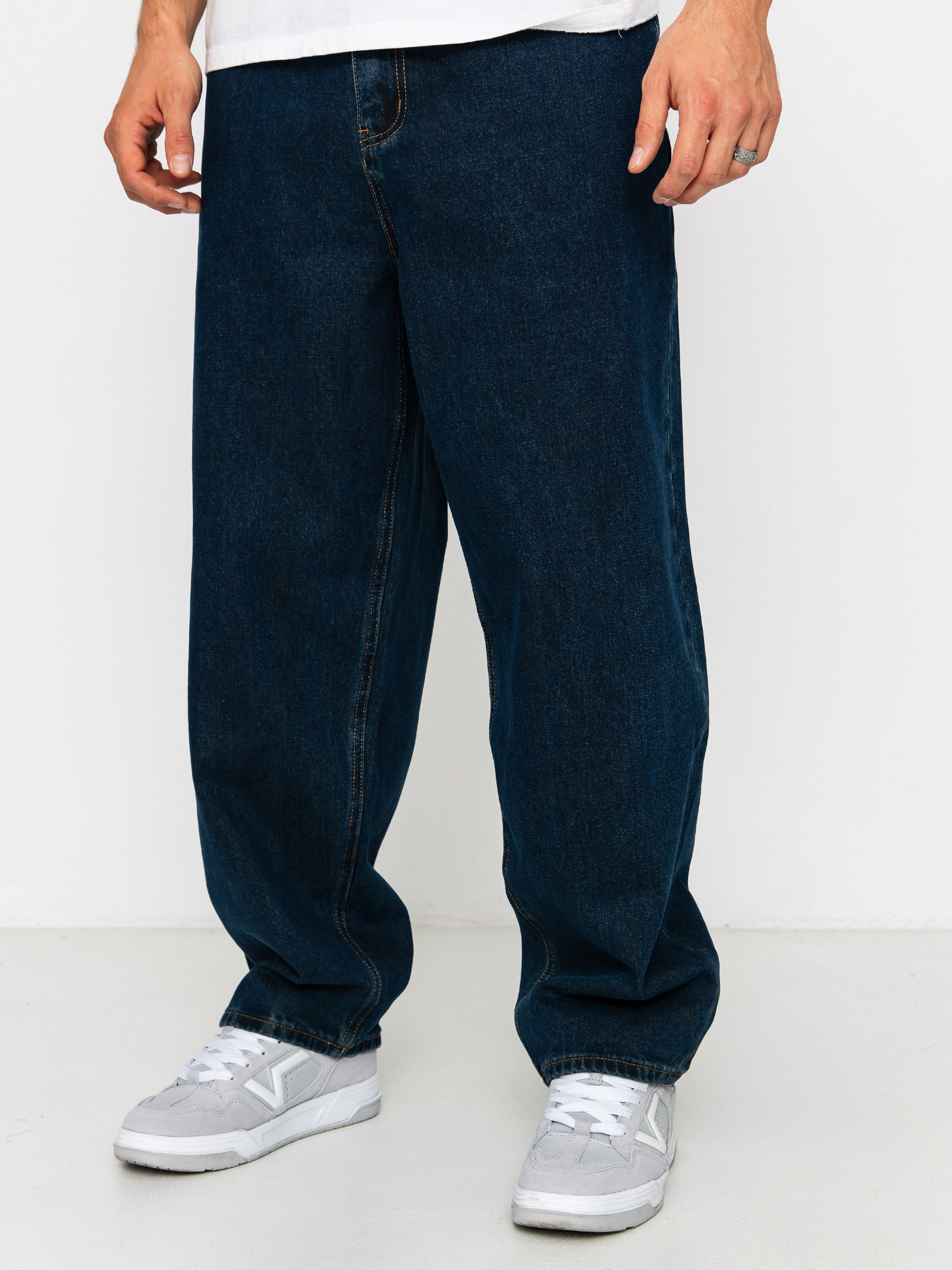 Pantaloni Wasted Paris Crest Casper (raw blue)