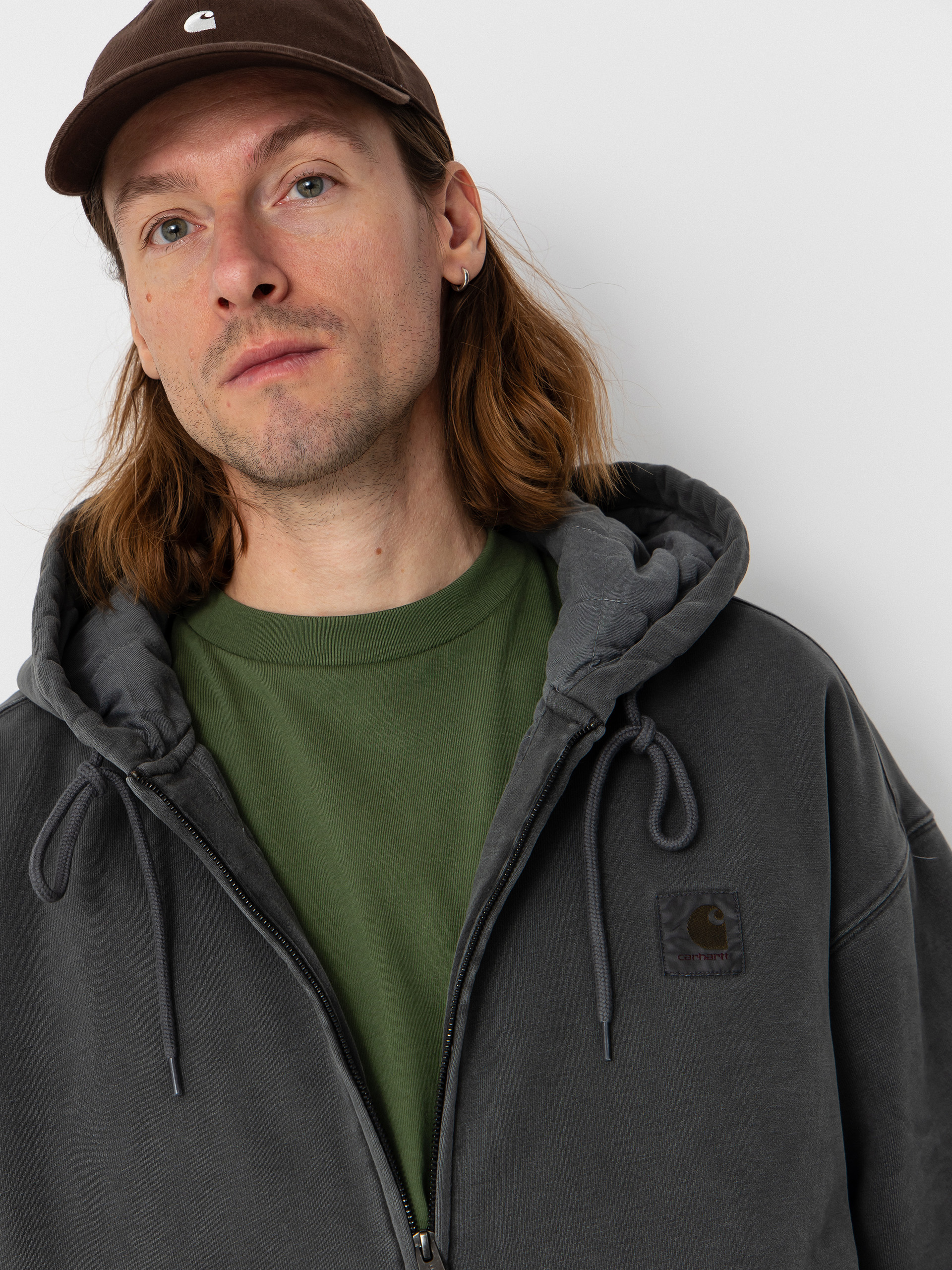 Geacă Carhartt WIP Vista ZHD (black/garment dyed)