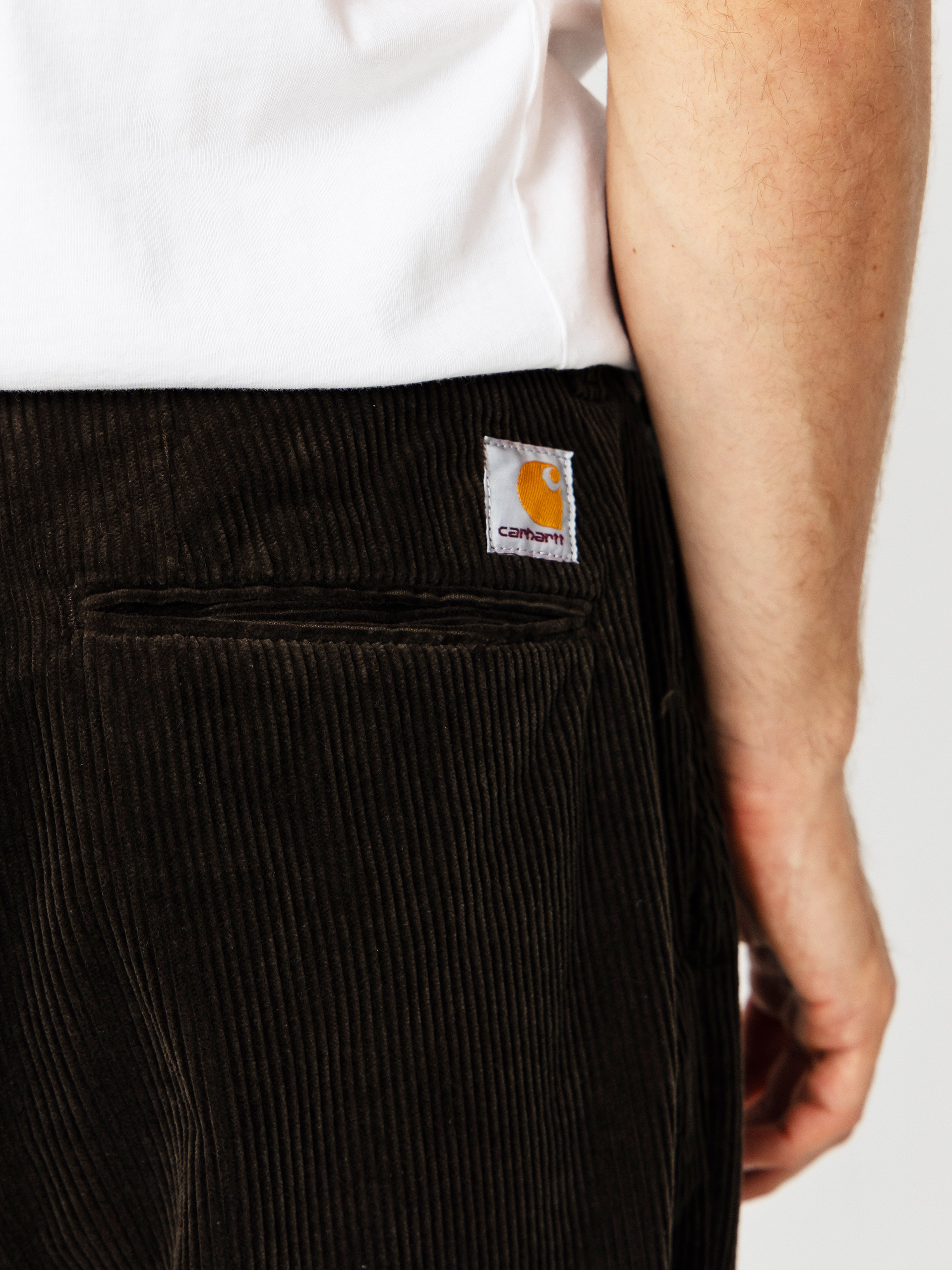 Pantaloni Carhartt WIP Evan (tobacco/rinsed)