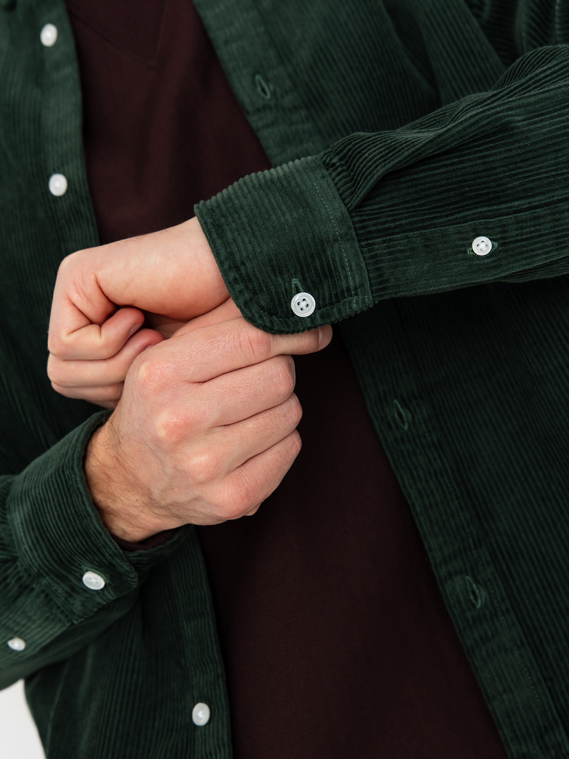 Cămașă Carhartt WIP Madison Cord (sycamore tree/sycamore tree)