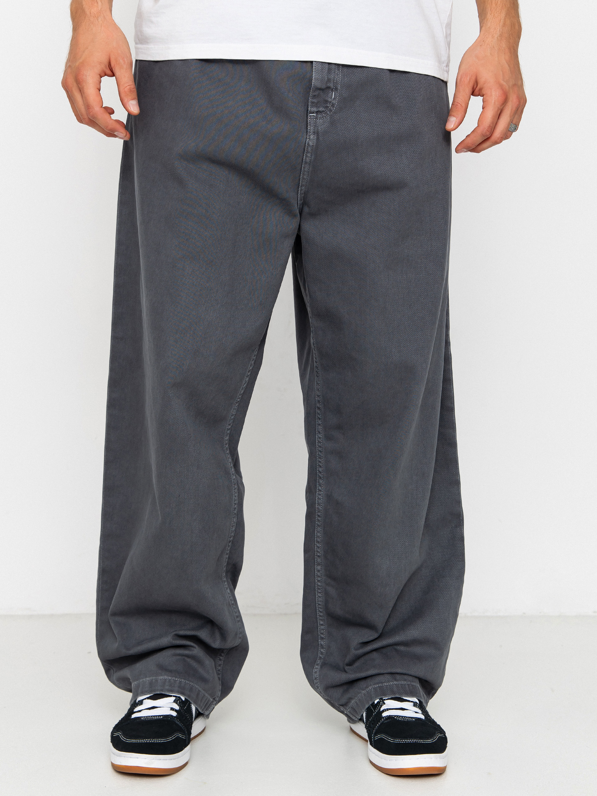 Pantaloni Carhartt WIP Brandon (graphite/stone dyed)