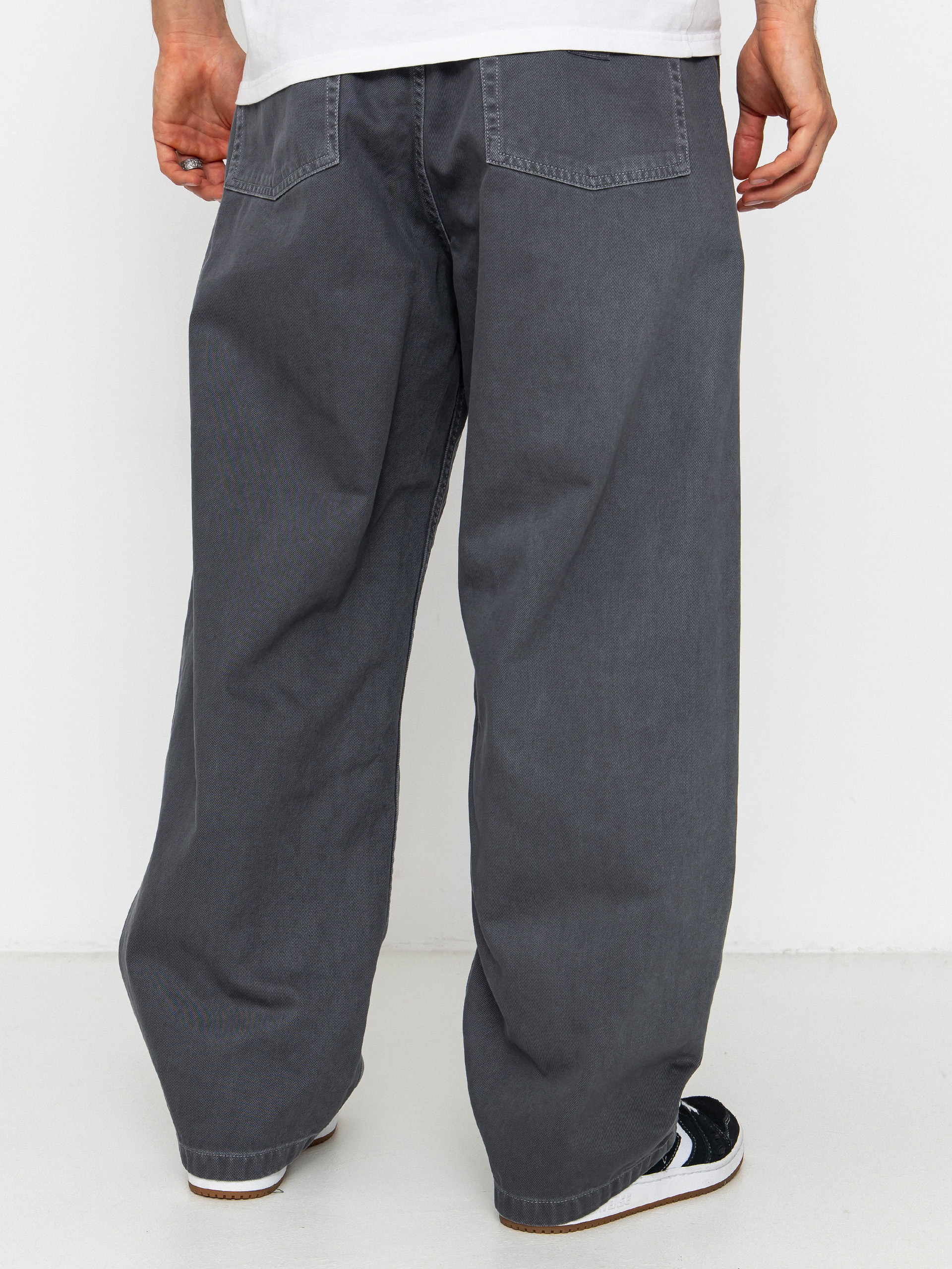 Pantaloni Carhartt WIP Brandon (graphite/stone dyed)