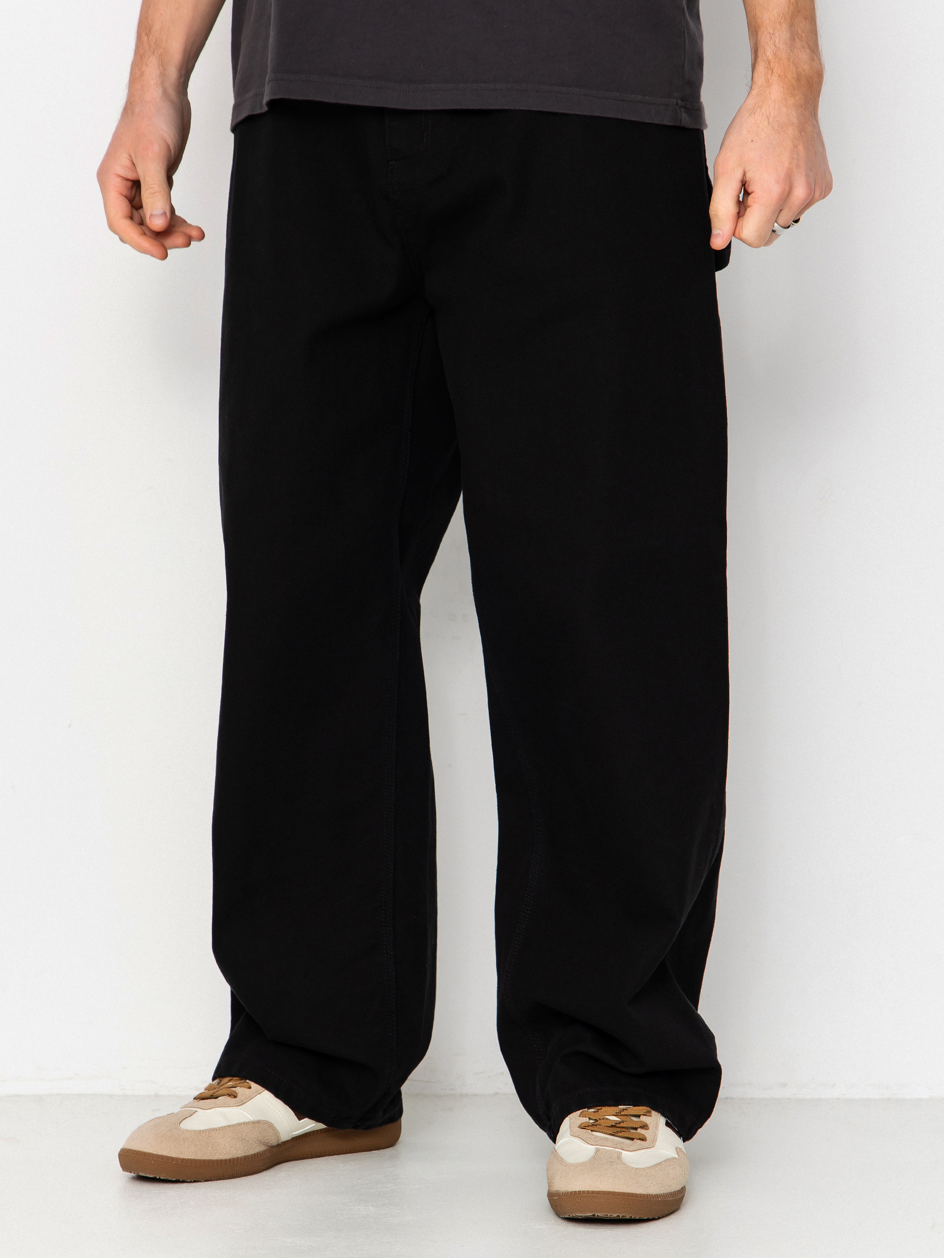 Pantaloni Carhartt WIP OG Single Knee (black/stone washed)