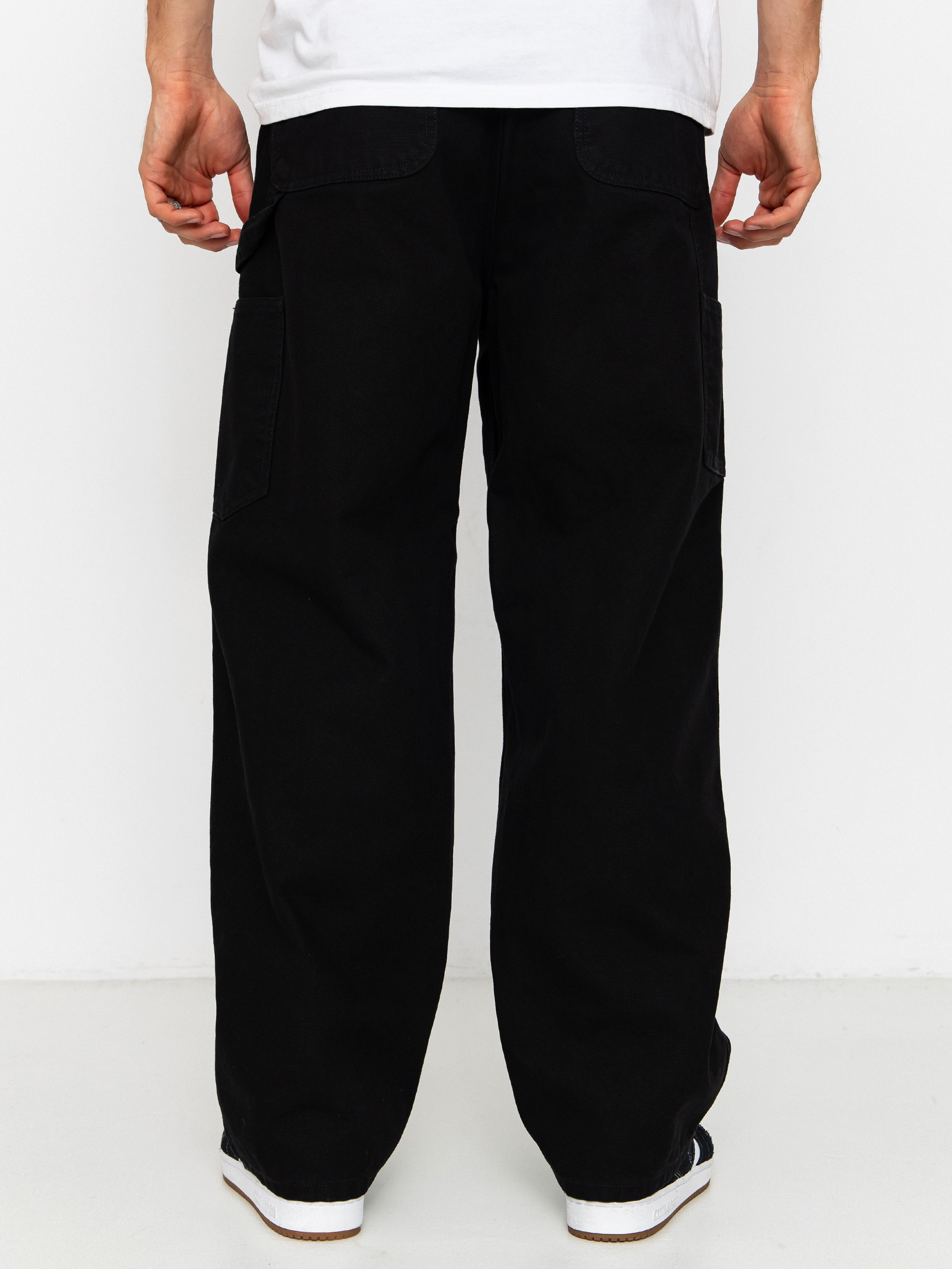 Pantaloni Carhartt WIP OG Double Knee (black/stone washed)