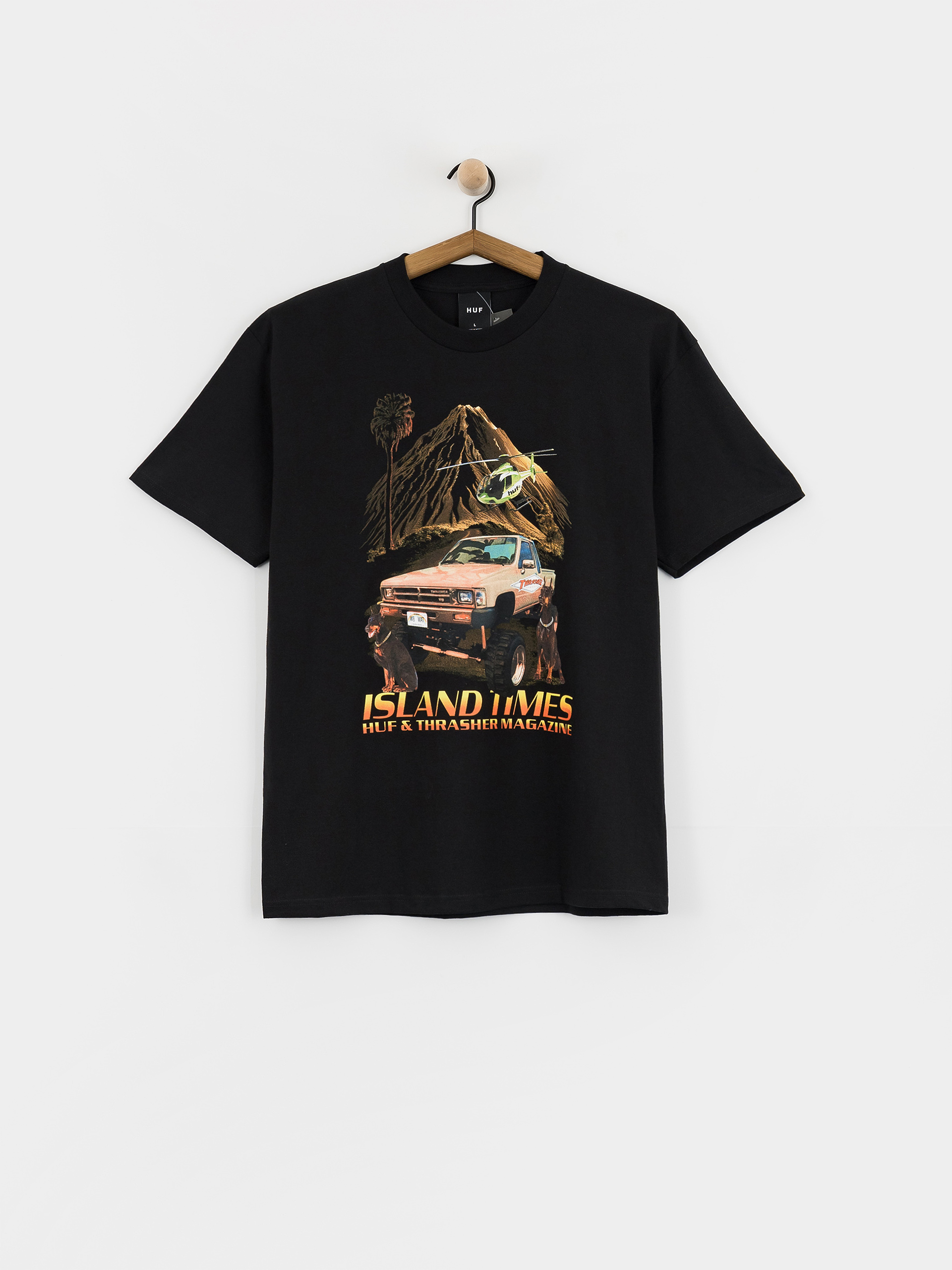 Tricou HUF X Thrasher Island Times