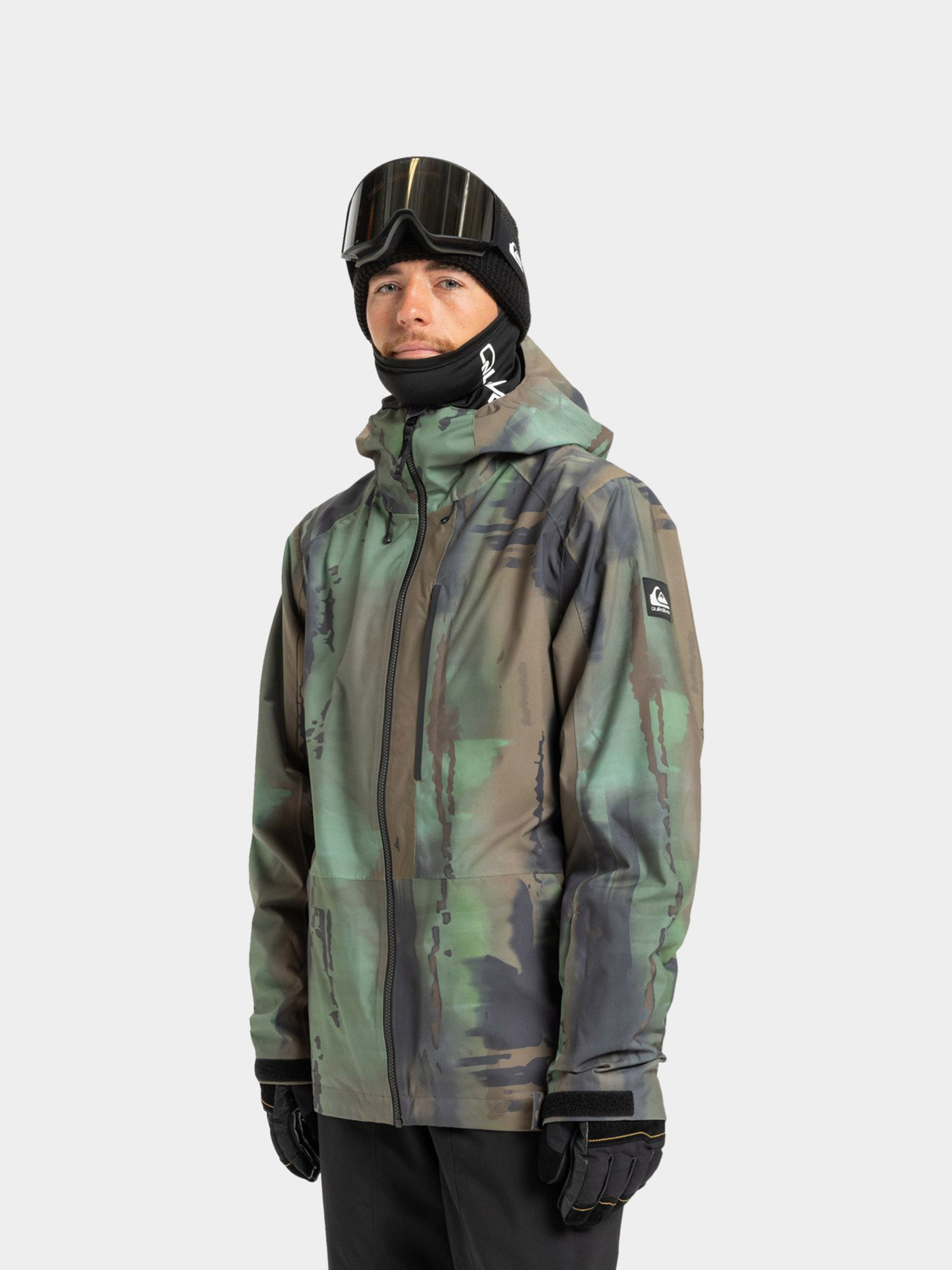 Pentru bărbați Geacă de snowboard Quiksilver Muldrow 20K (bloomfade dark ivy)