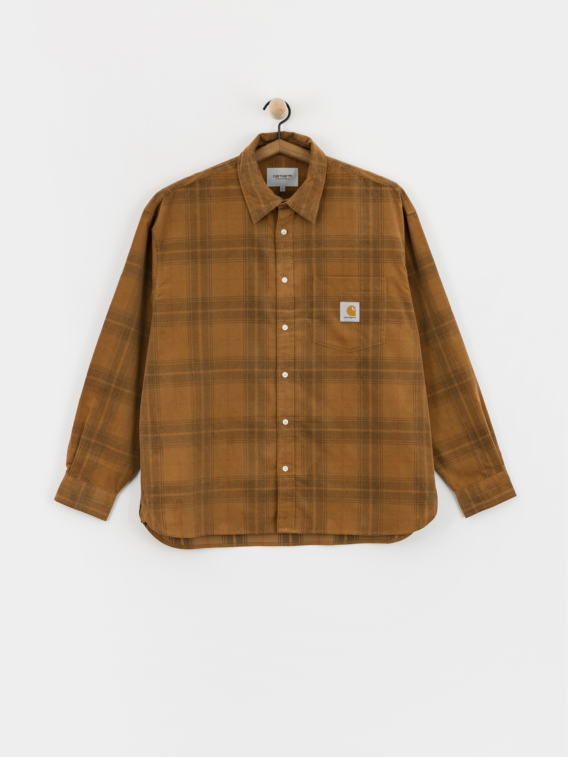 Cămașă Carhartt WIP Wilber (wilber check/hamilton brown)