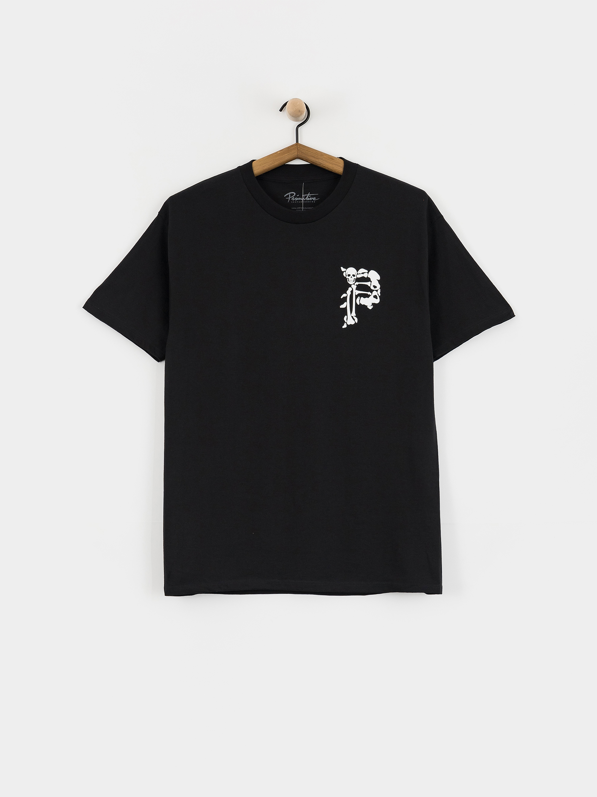 Tricou Primitive Dirty P Bones (black)