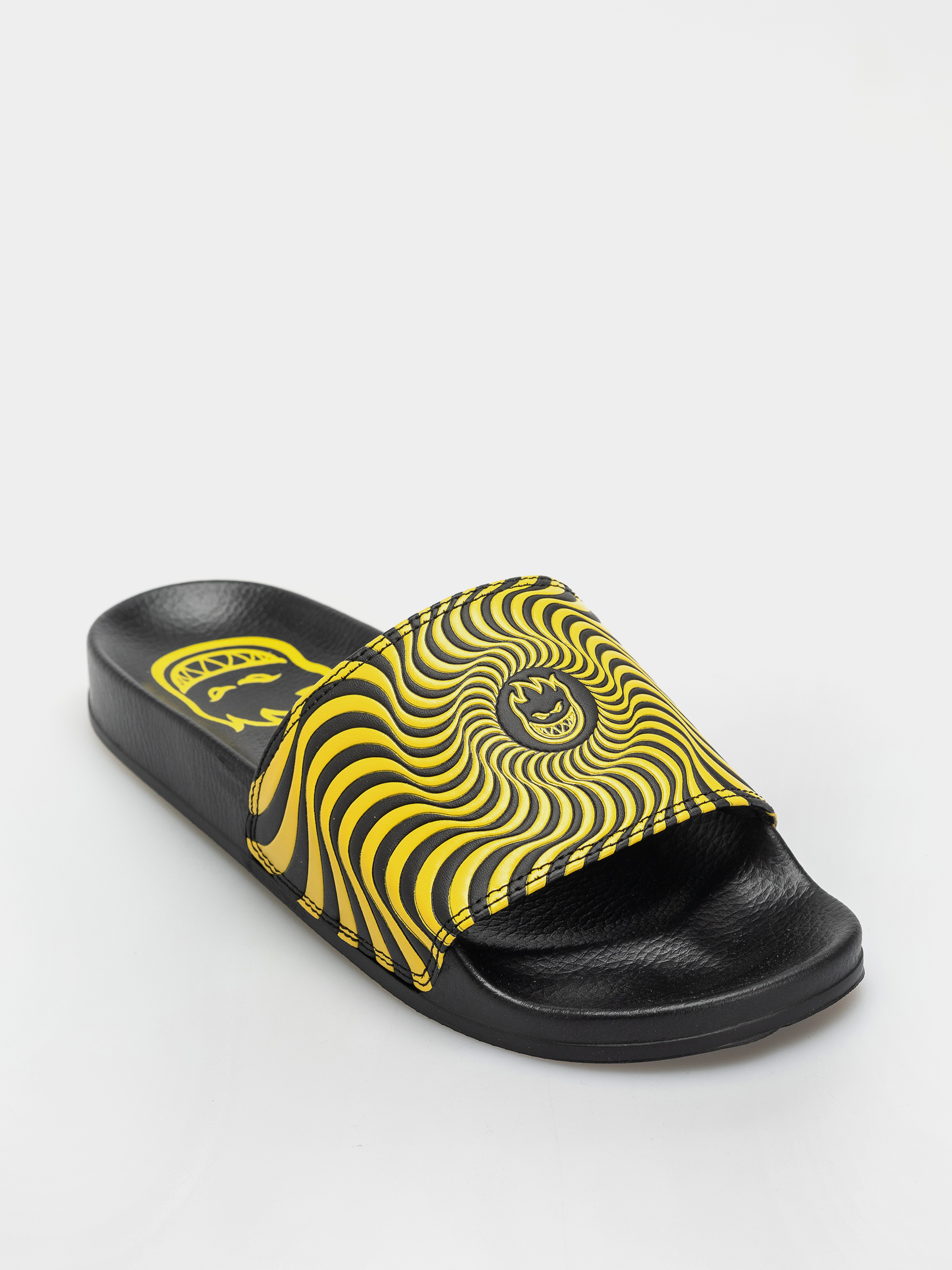 Șlapi Spitfire Bighead Swirl (black/yellow)
