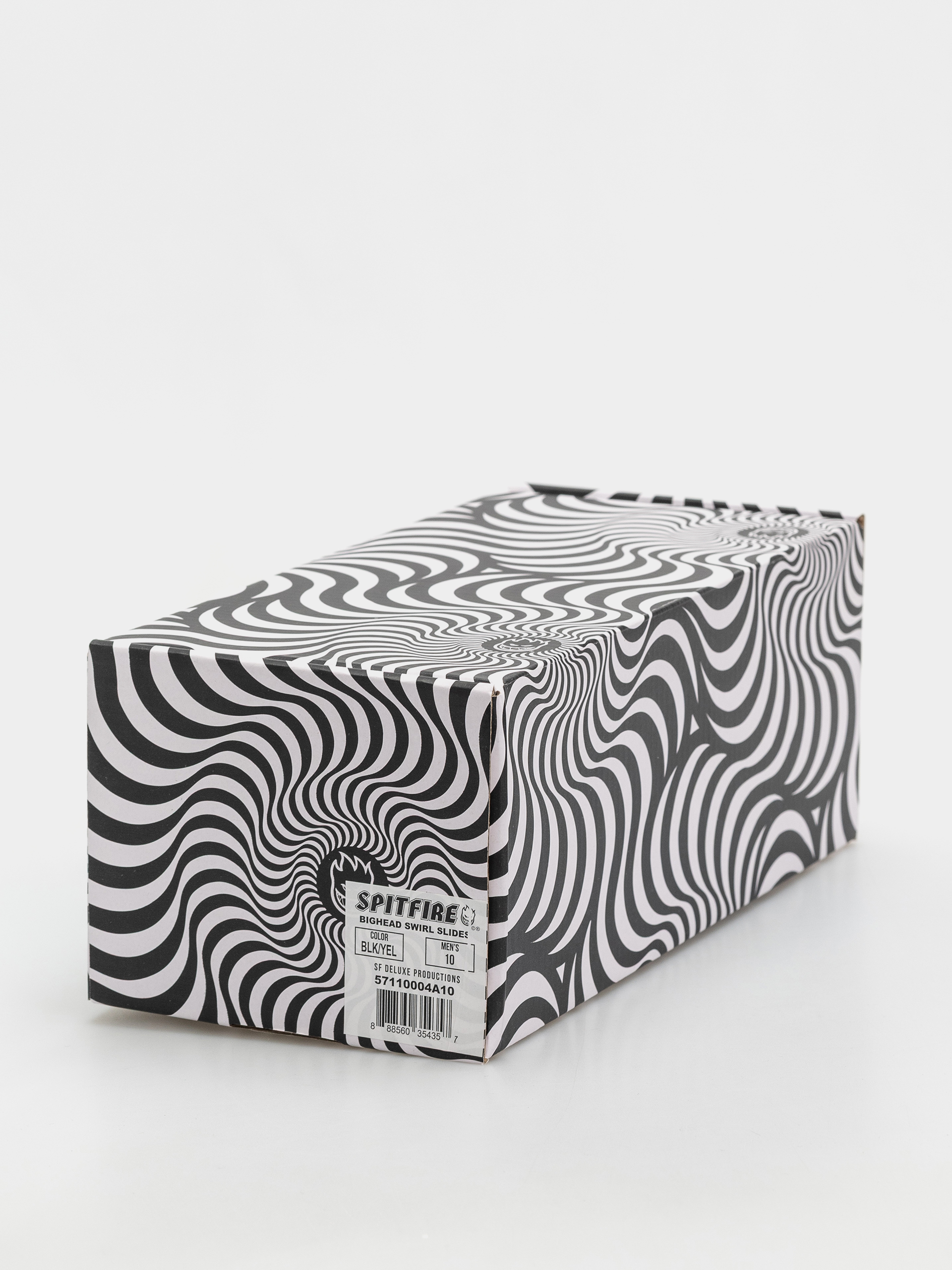 Șlapi Spitfire Bighead Swirl (black/yellow)