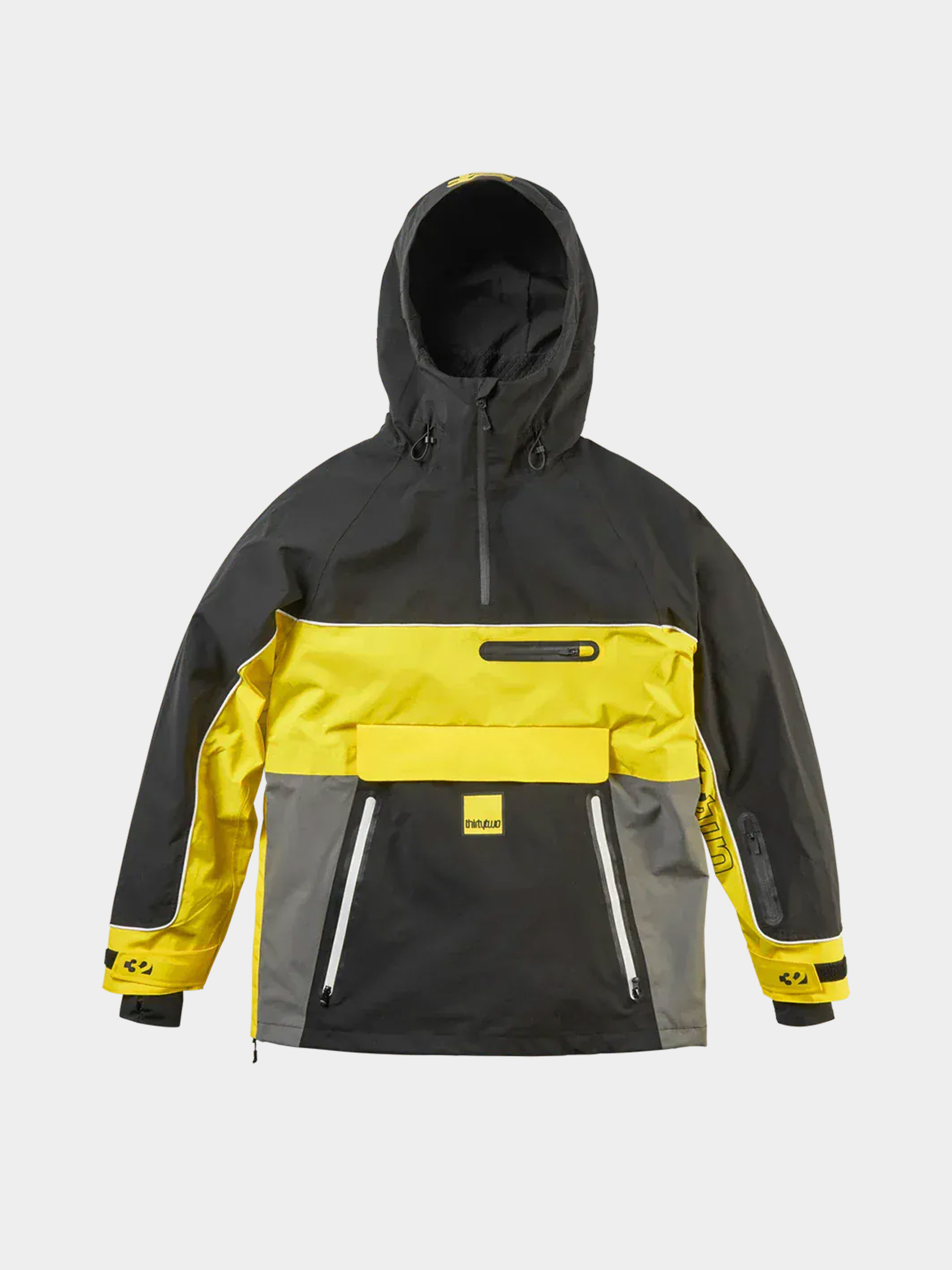 Geacă de snowboard Volcom Brighton Full Zip - bej, verde (moss green)