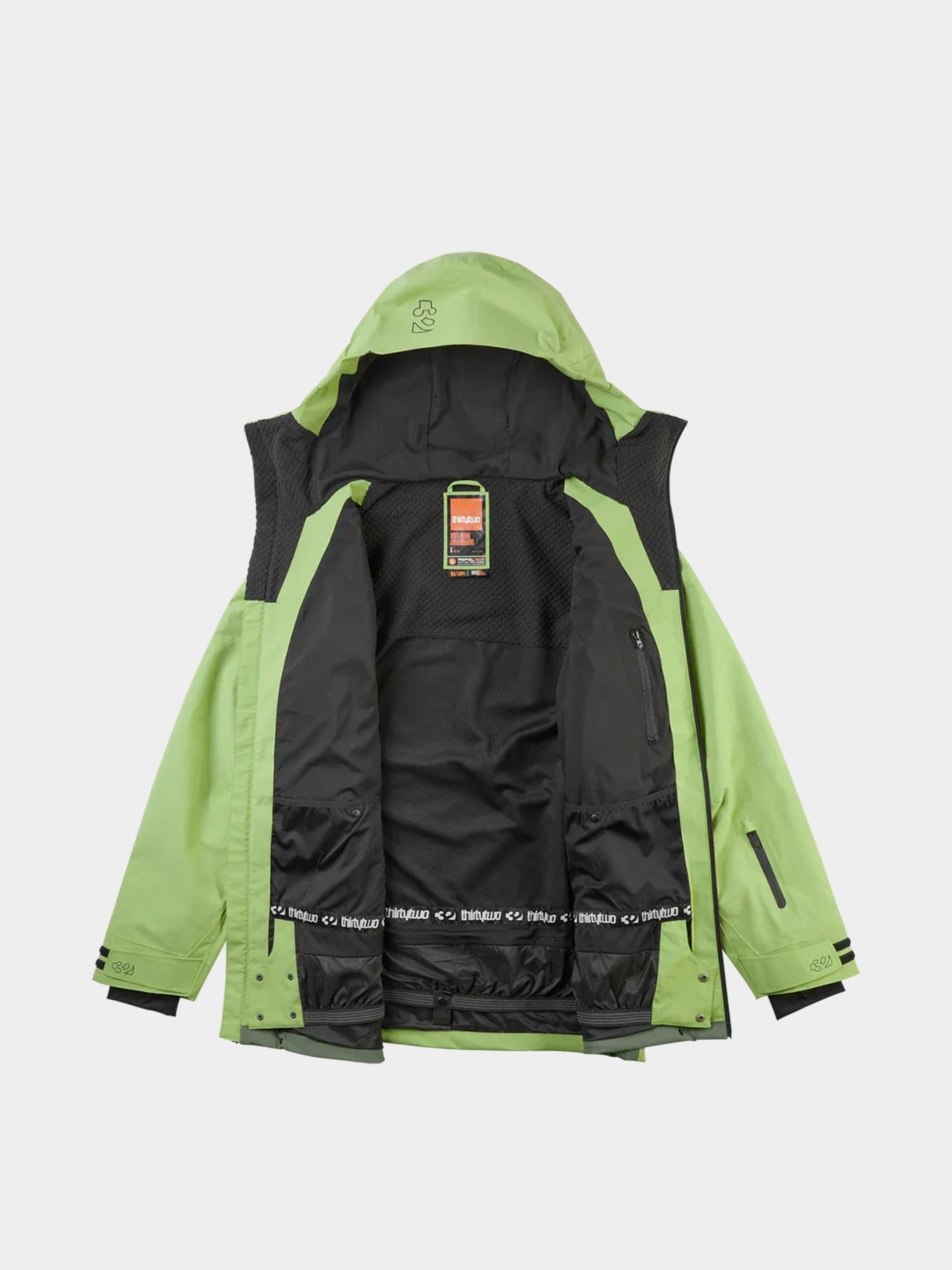 Pentru bărbați Geacă de snowboard ThirtyTwo Tm Recycled Patch (moss)