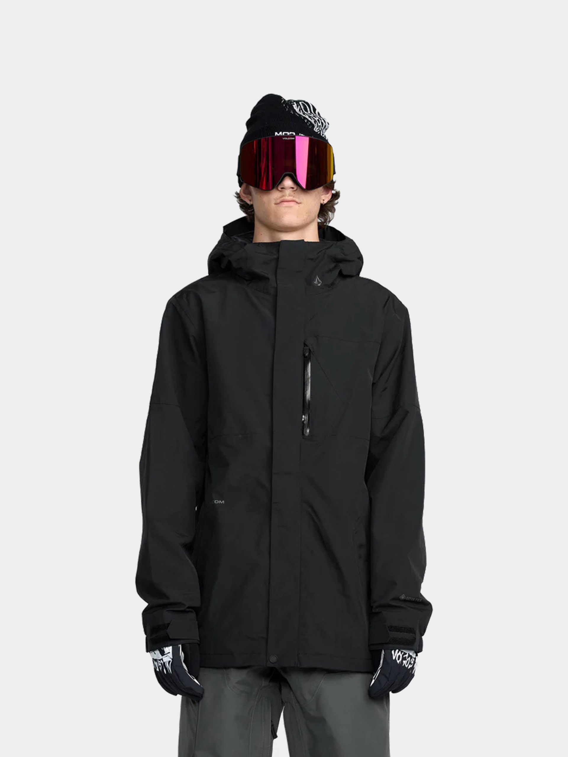 Geacu0103 de snowboard Volcom L Gore Tex (black)