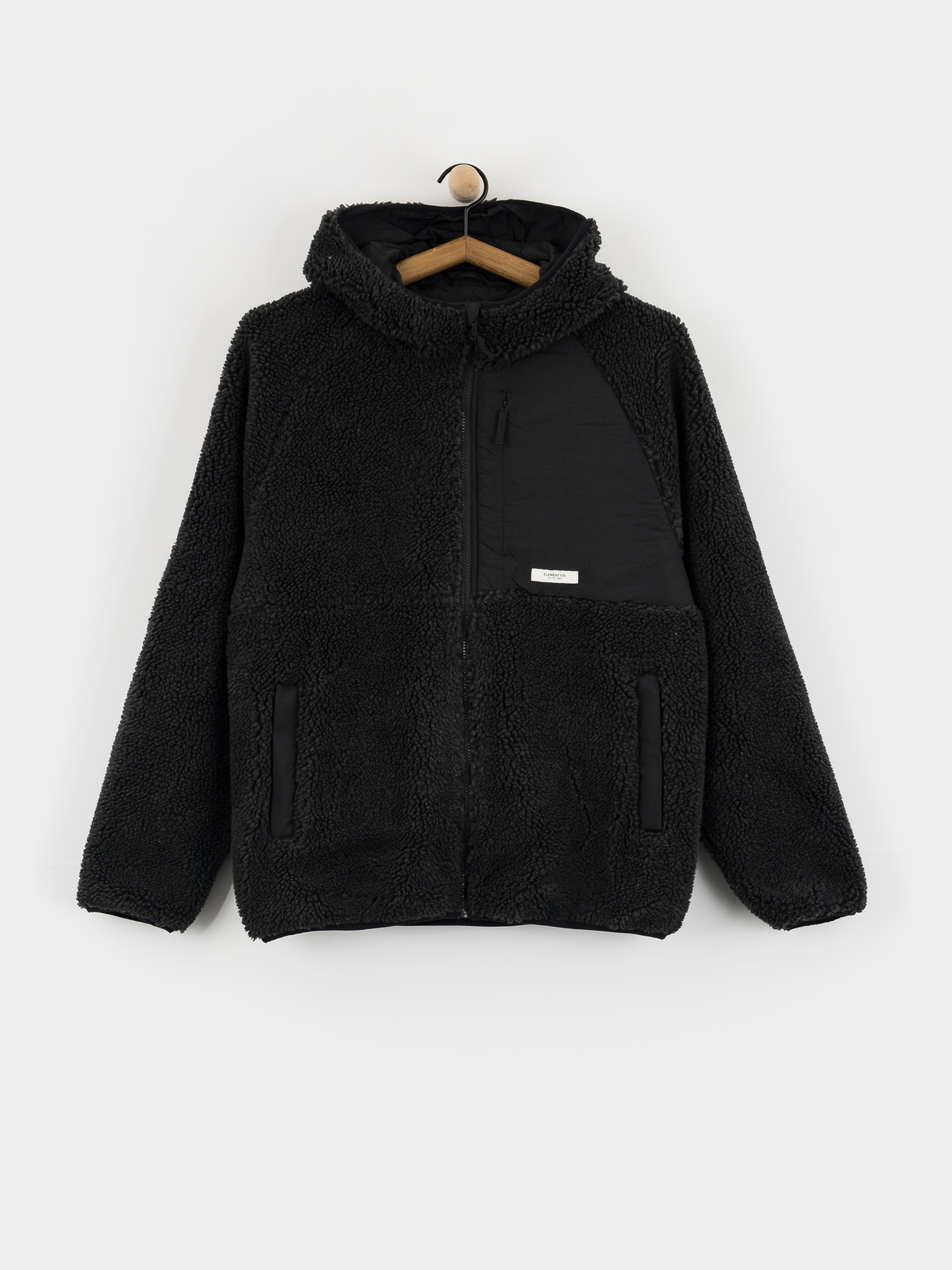 Geacă Element Wolfe Sherpa (off black)