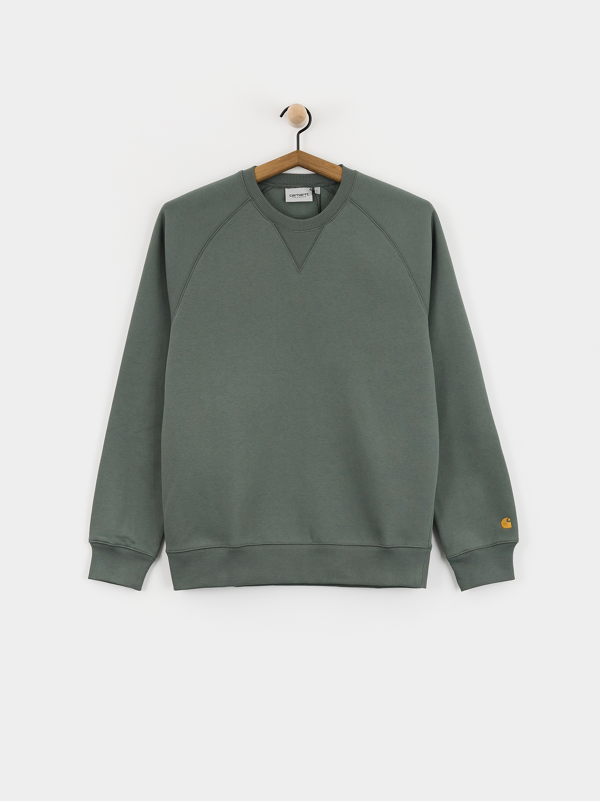 Hanorac Carhartt WIP Chase (velvet green/gold)