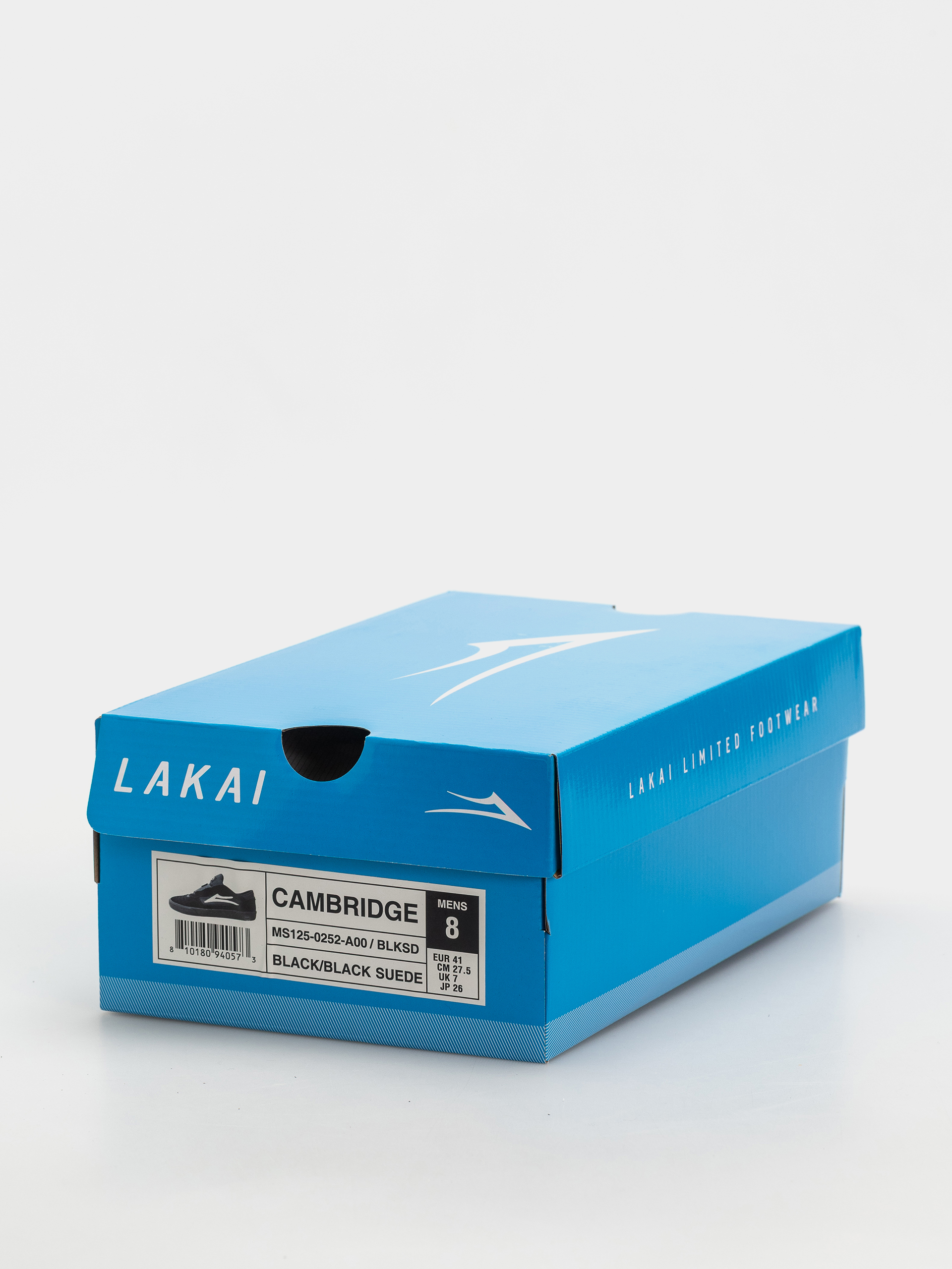 Pantofi Lakai Cambridge (black/black white suede)