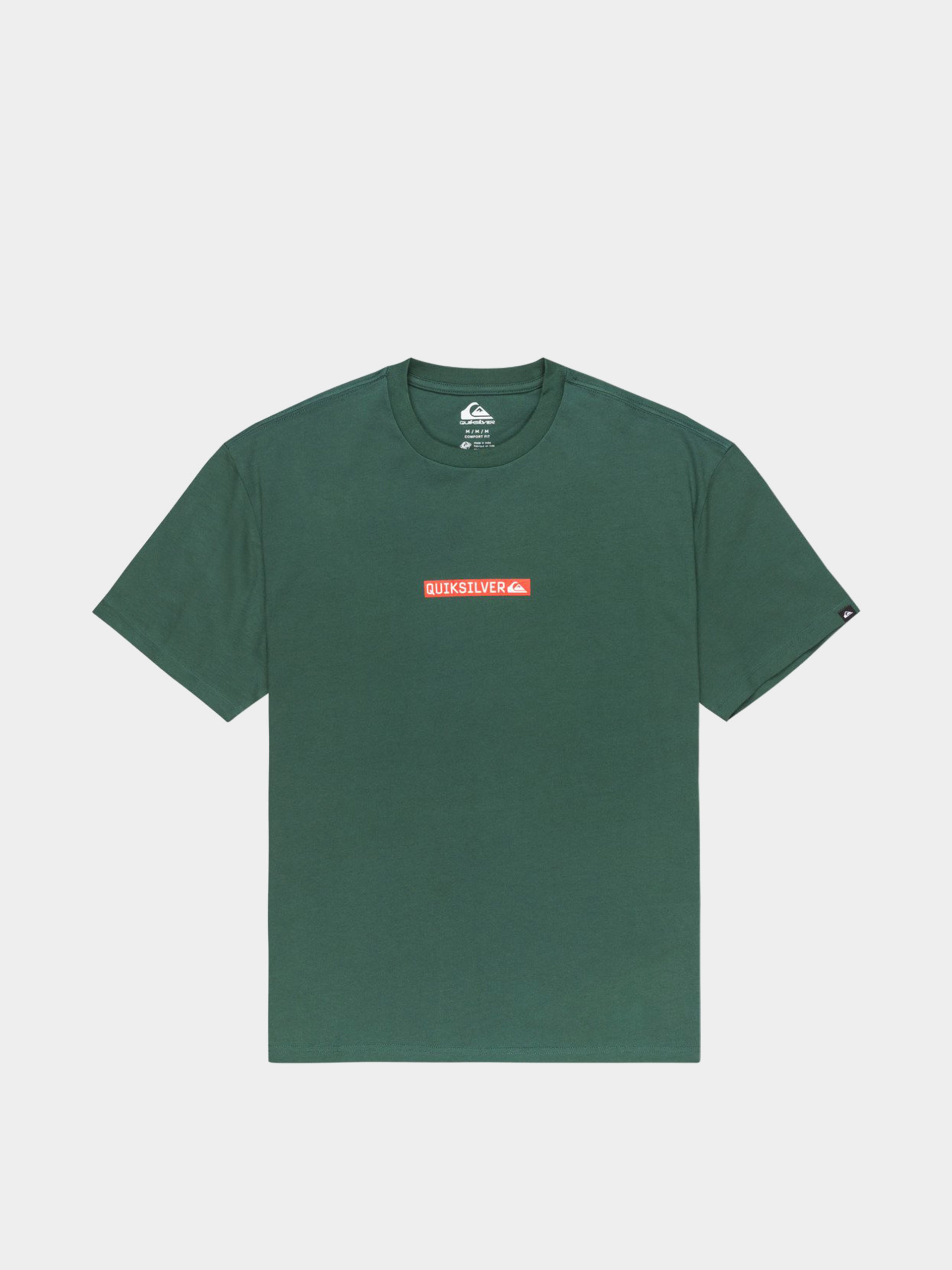 Tricou Quiksilver Dna Clicker (trekking green)