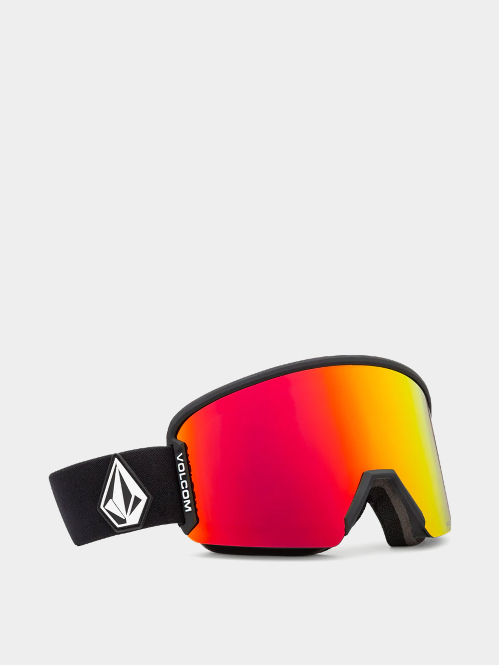 Ochelari pentru snowboard Volcom Garden 2 (matte black/red chrome+bl yellow)