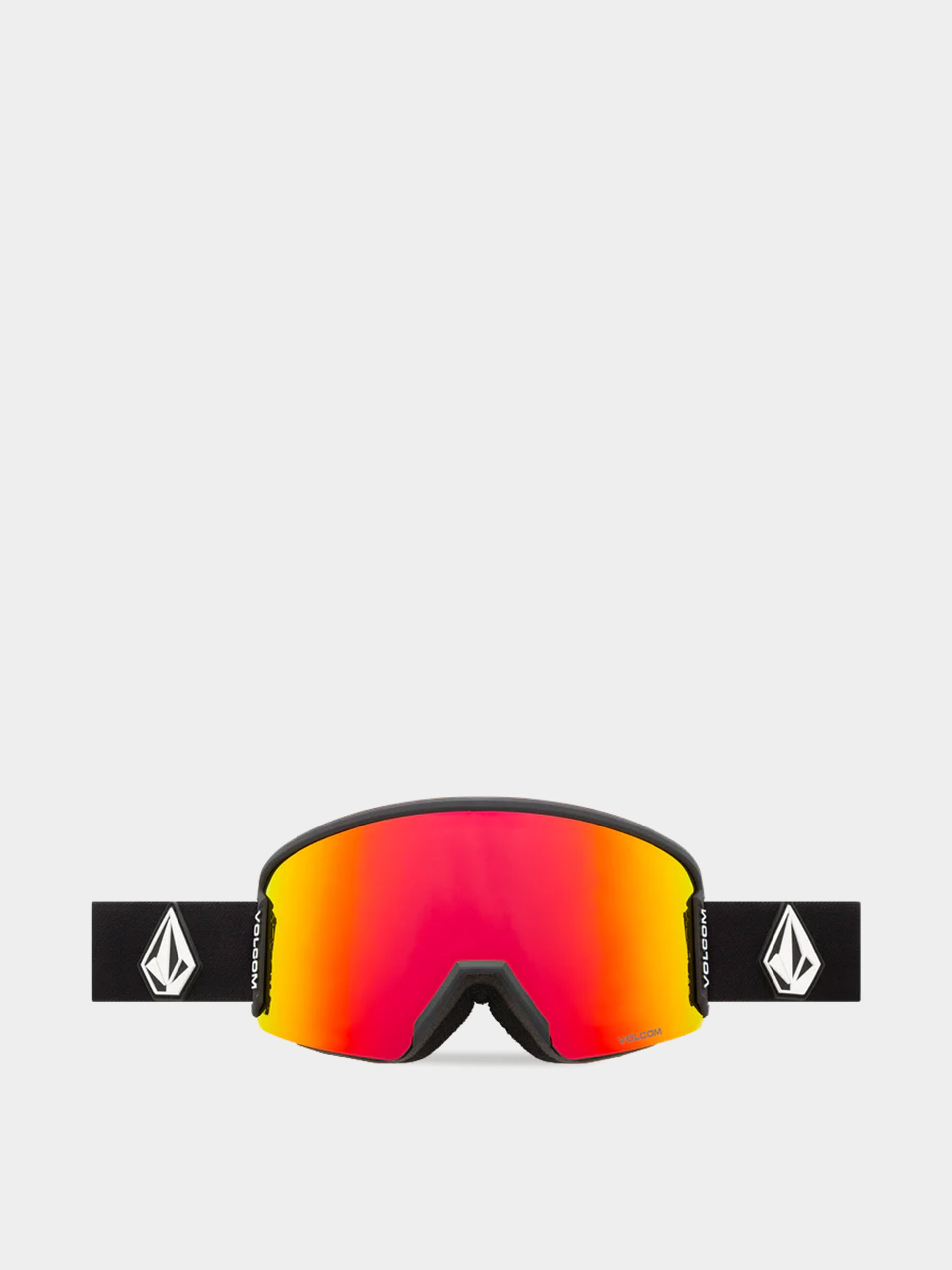 Ochelari pentru snowboard Volcom Garden 2 (matte black/red chrome+bl yellow)
