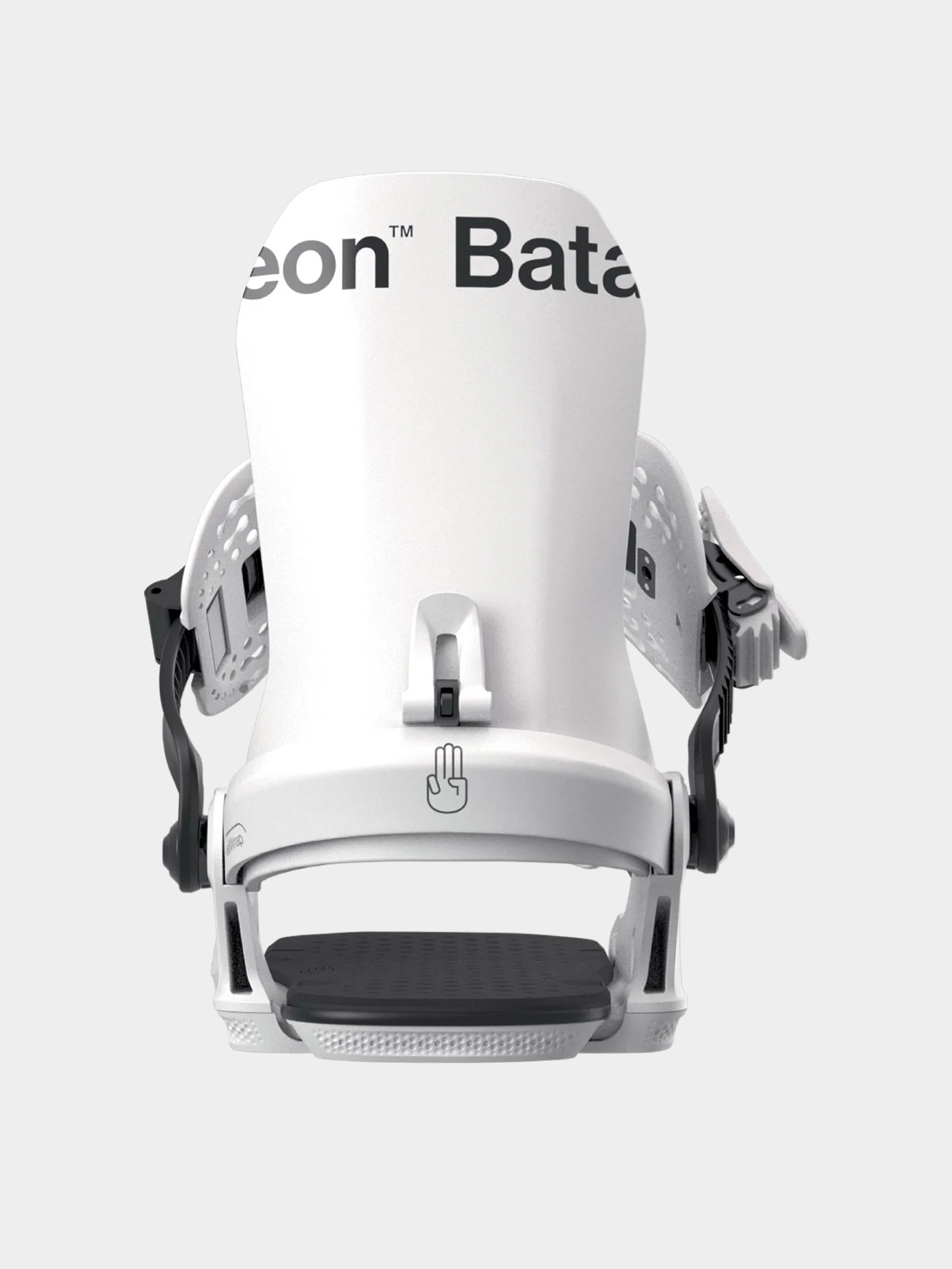 Pentru bărbați Legături pentru snowboard Bataleon Chaos HeelWrap (white)