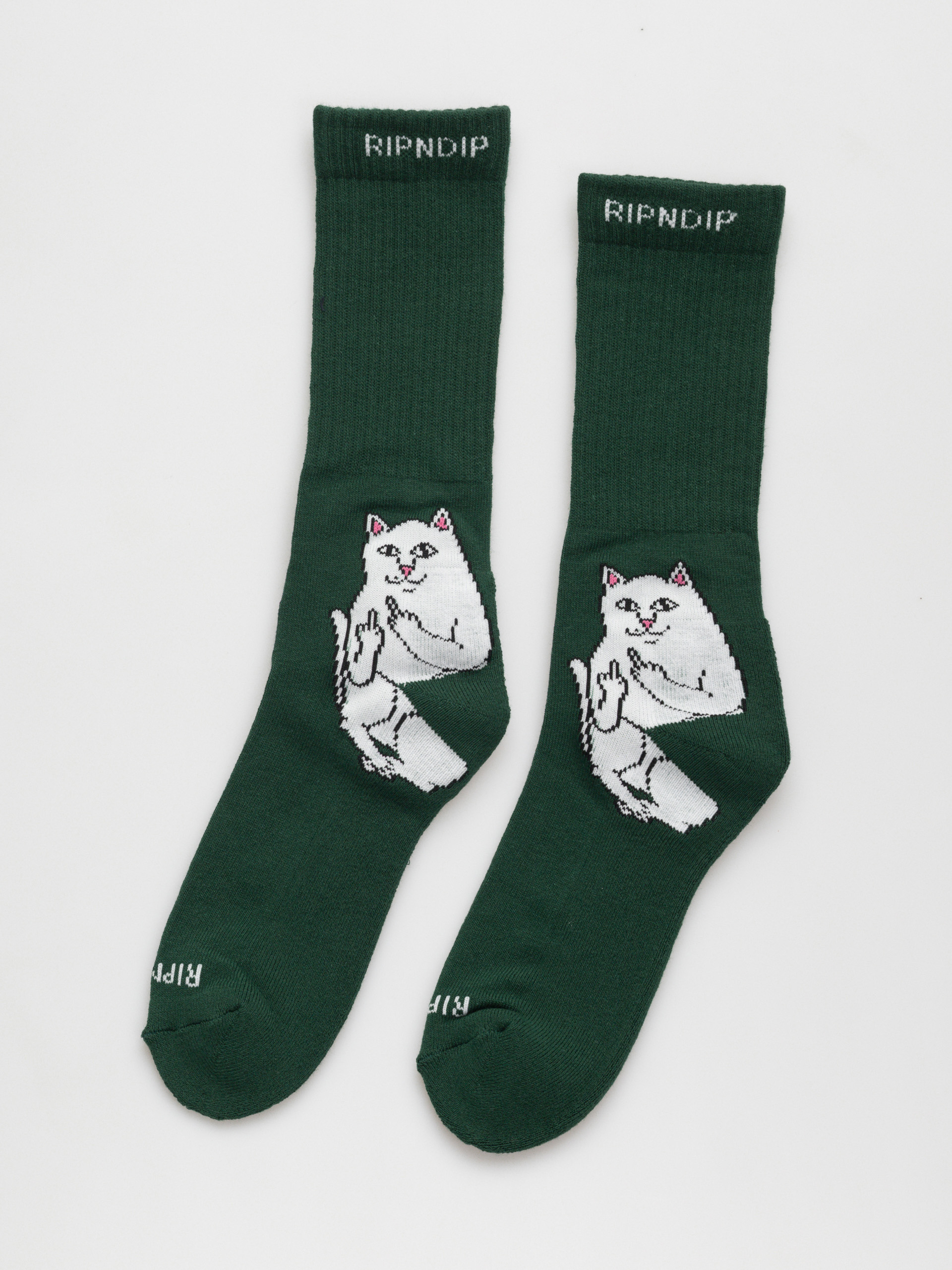 Șosete RipNDip Lord Nermal (hunter green)