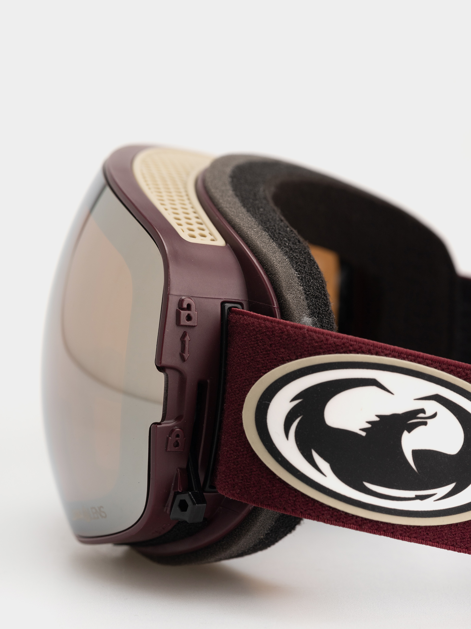 Ochelari pentru snowboard Dragon X2S (oldskool/lumalens silver ion+lumalens amber)