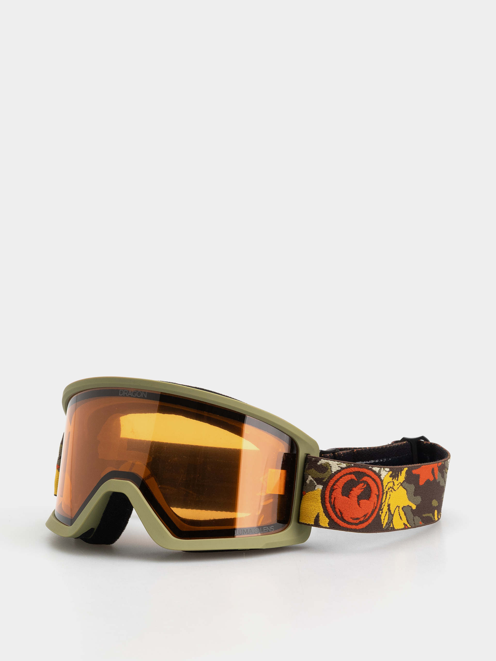Ochelari pentru snowboard Dragon DX3 OTG (leafycamo/lumalens amber)