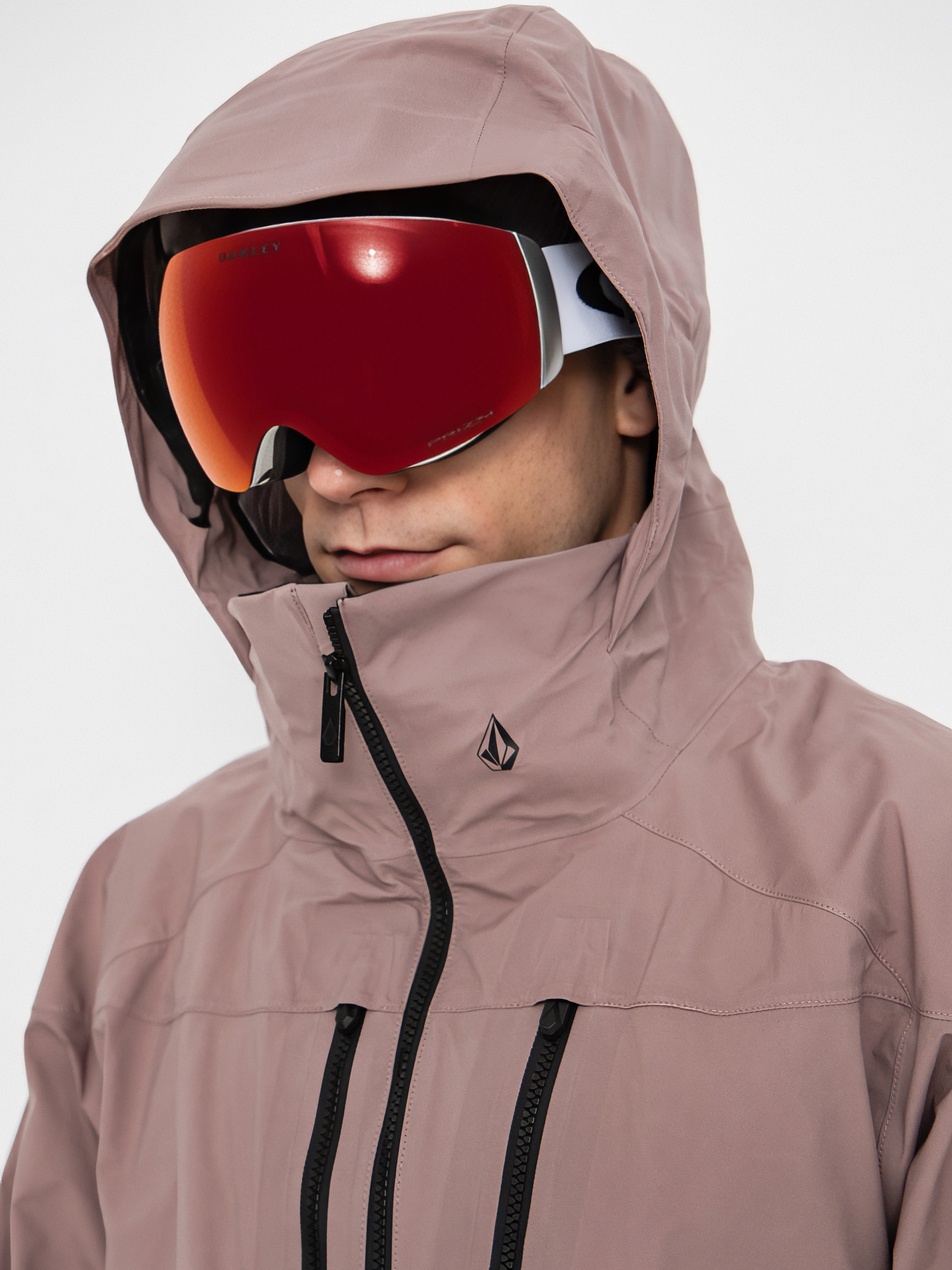 Pentru bărbați Geacă de snowboard Volcom Guch Stretch Gore (mauve)