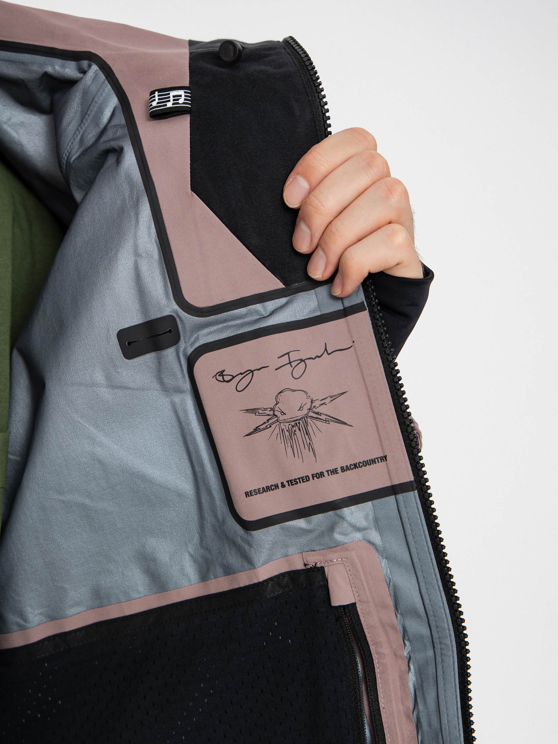 Pentru bărbați Geacă de snowboard Volcom Guch Stretch Gore (mauve)