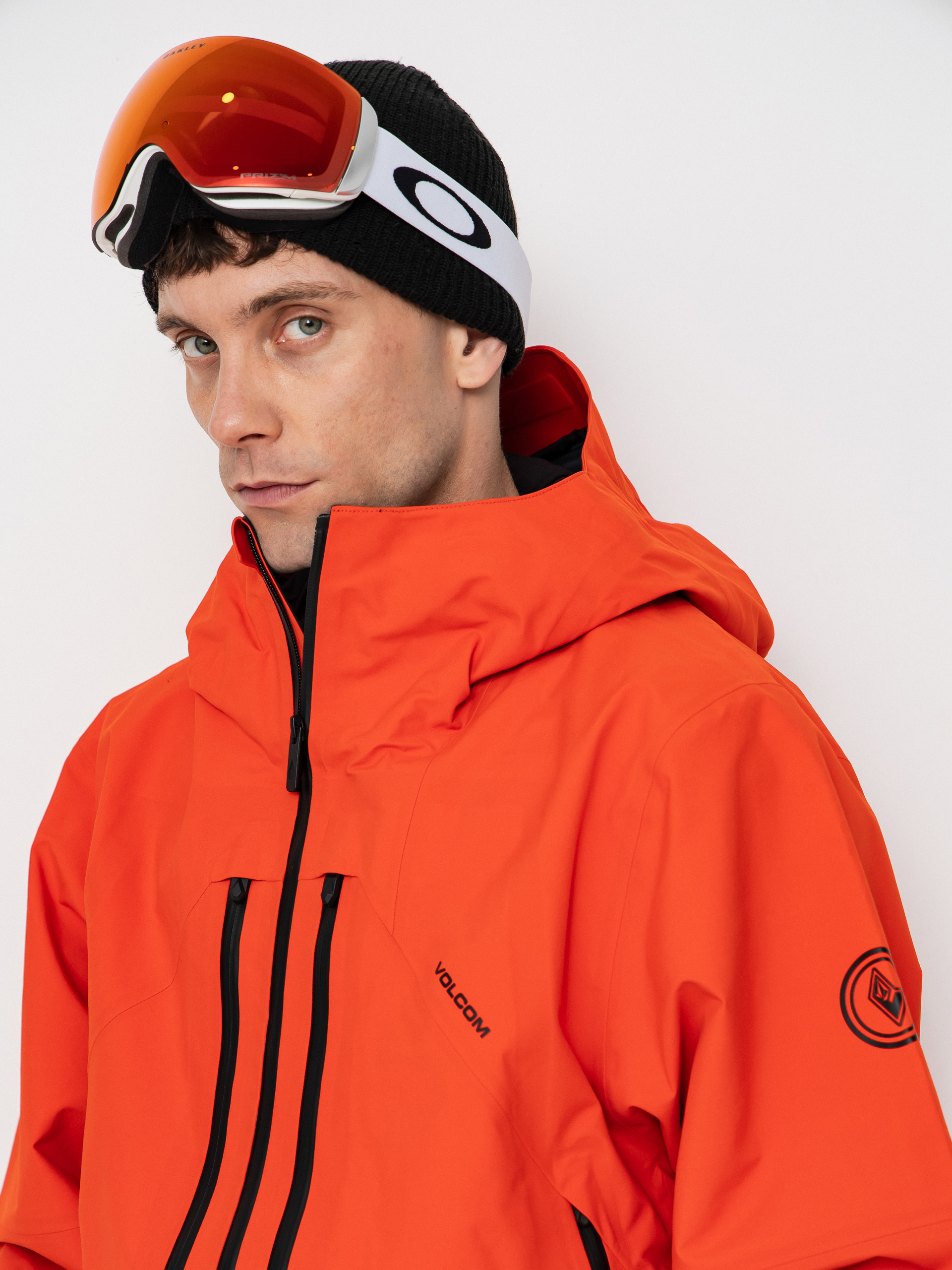 Pentru bărbați Geacă de snowboard Volcom Anyox Guide Gore Pro Shell (orange shock)