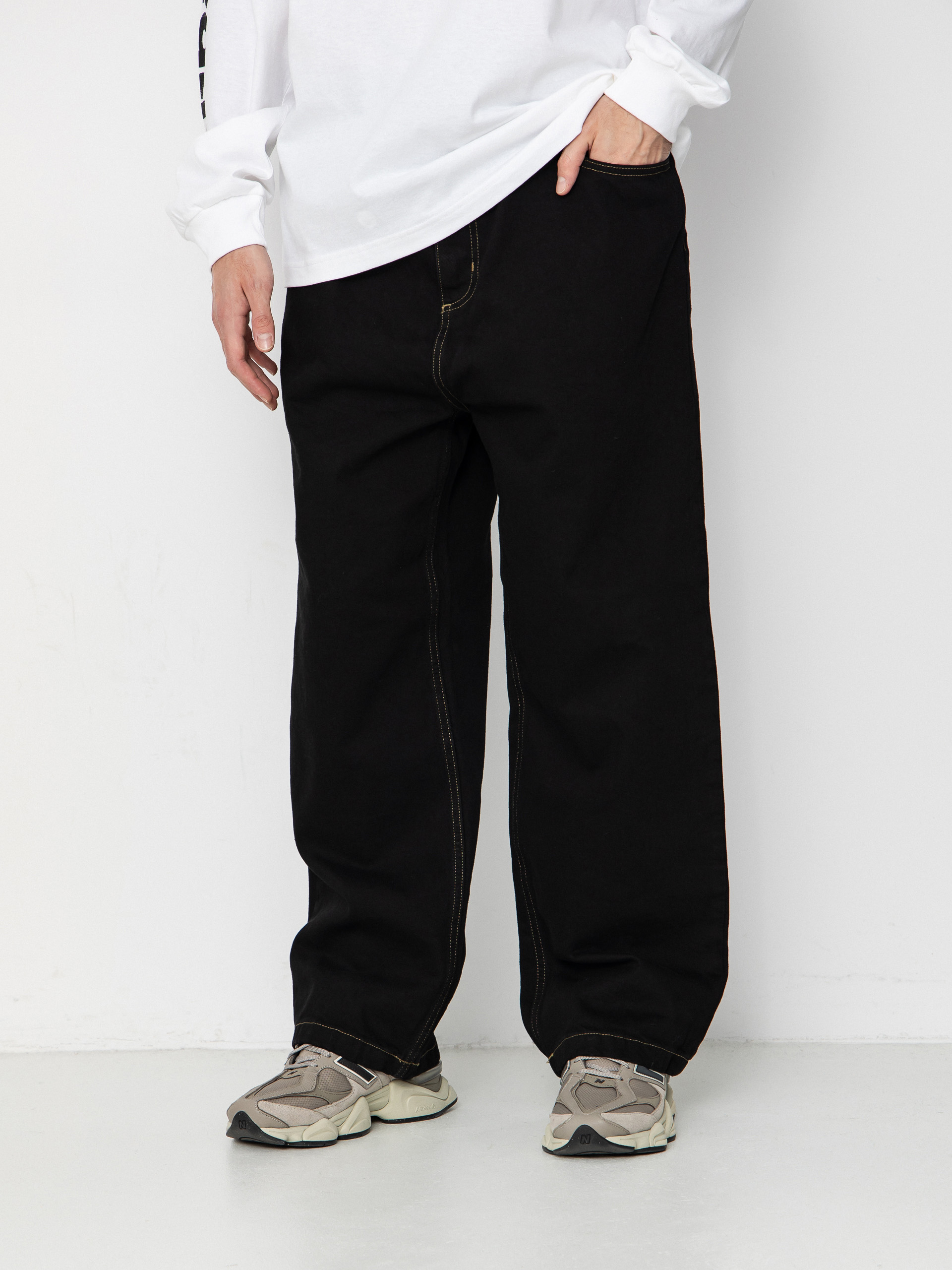Pantaloni Carhartt WIP Brandon (black rinsed)