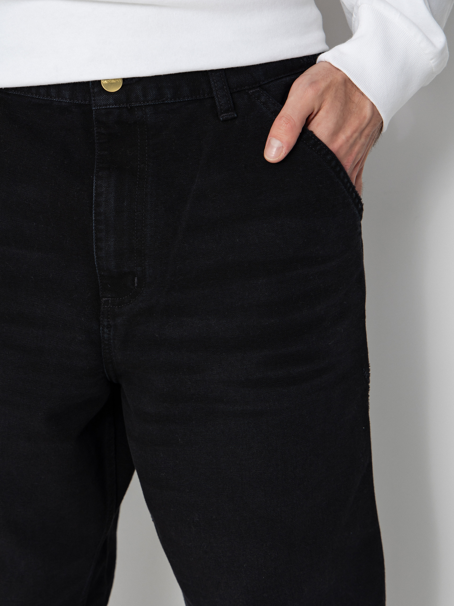 Pantaloni Carhartt WIP Single Knee (black)