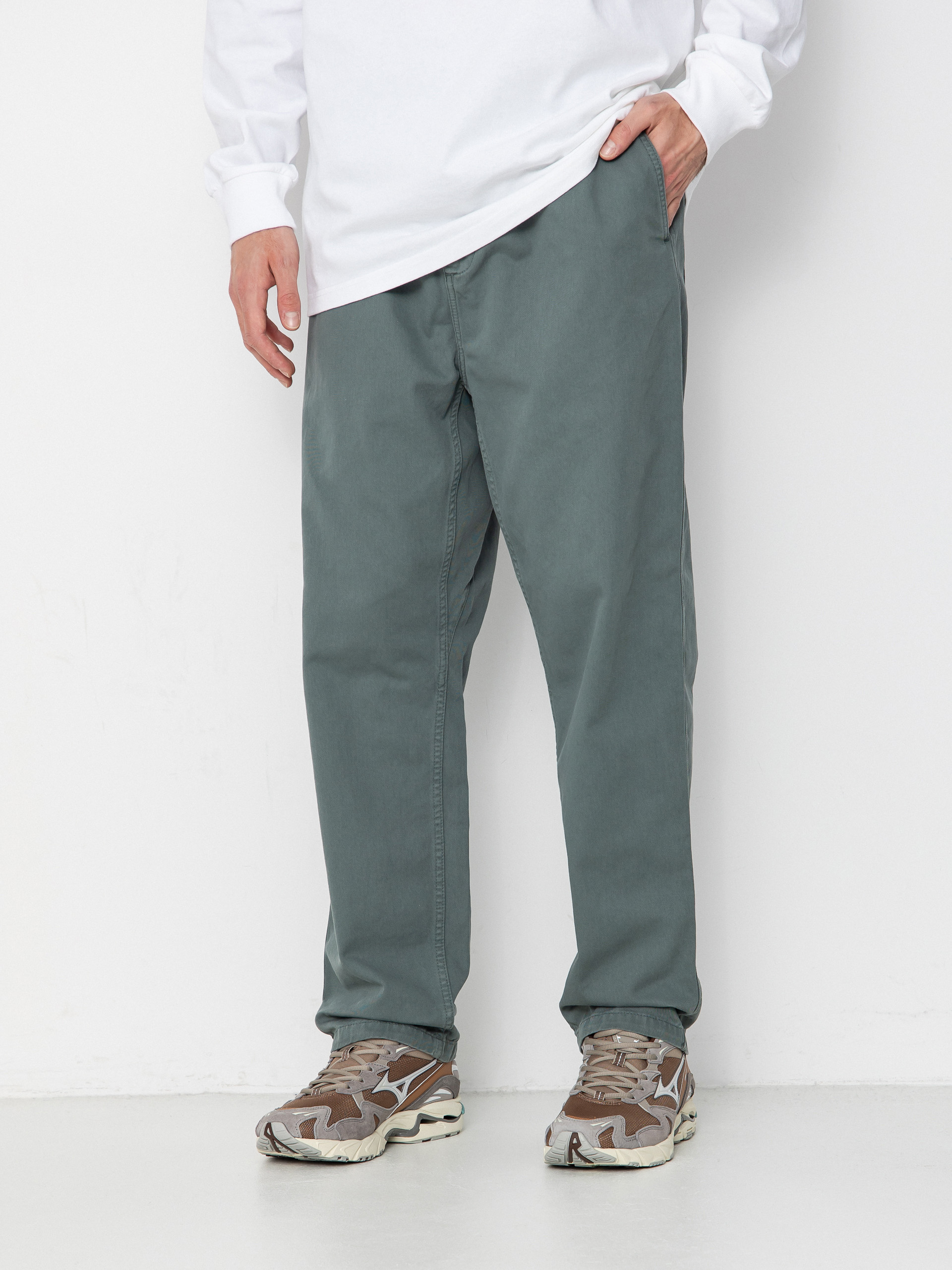 Pantaloni Carhartt WIP Flint (velvet green)