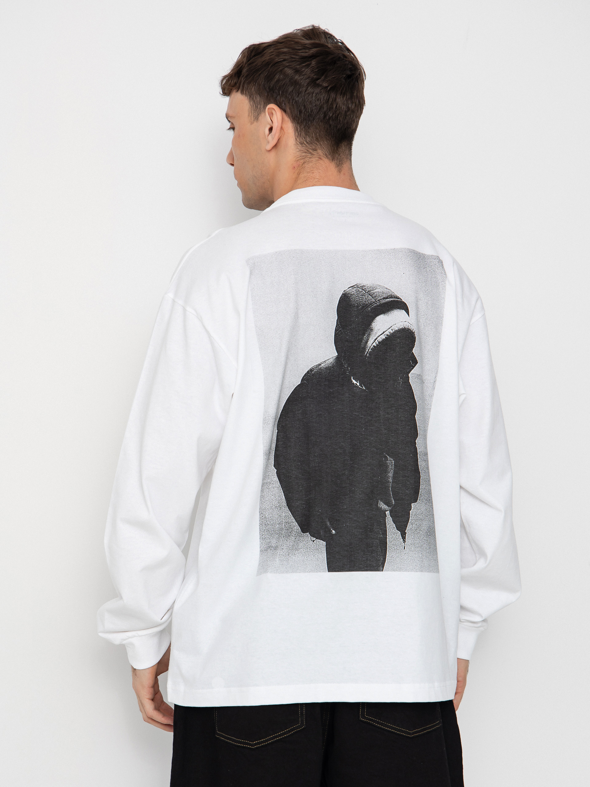 Longsleeve Carhartt WIP Archive Script (white)