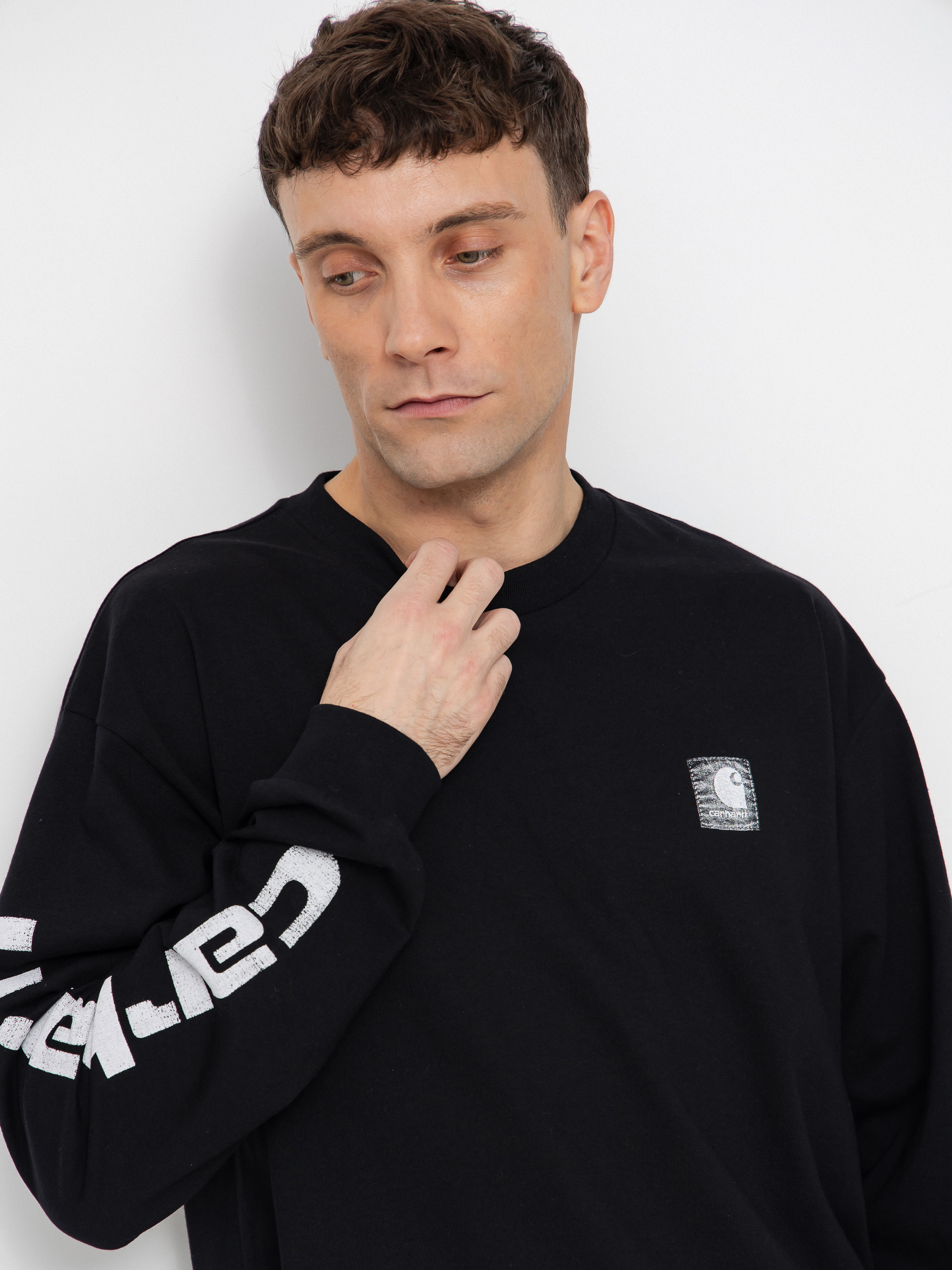 Longsleeve Carhartt WIP Archive Script (black)