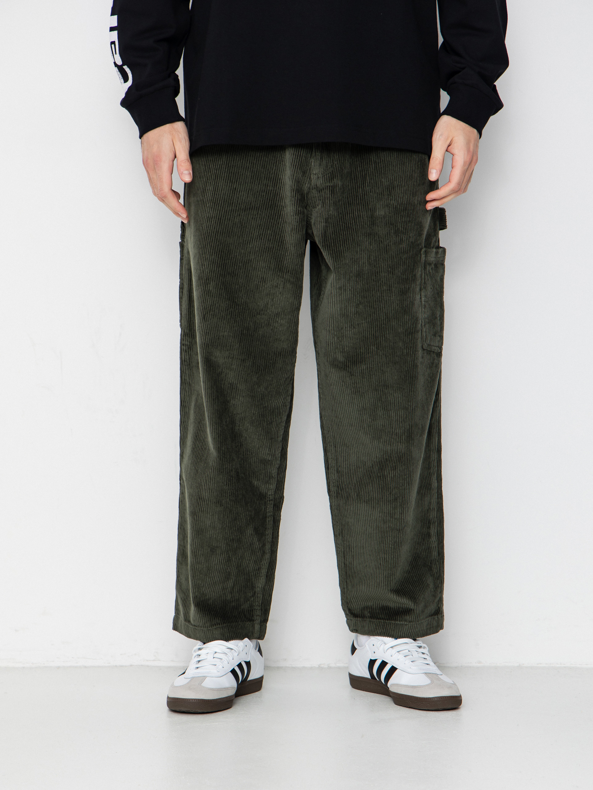 Pantaloni Santa Cruz Carpenter Big (dark moss cord)