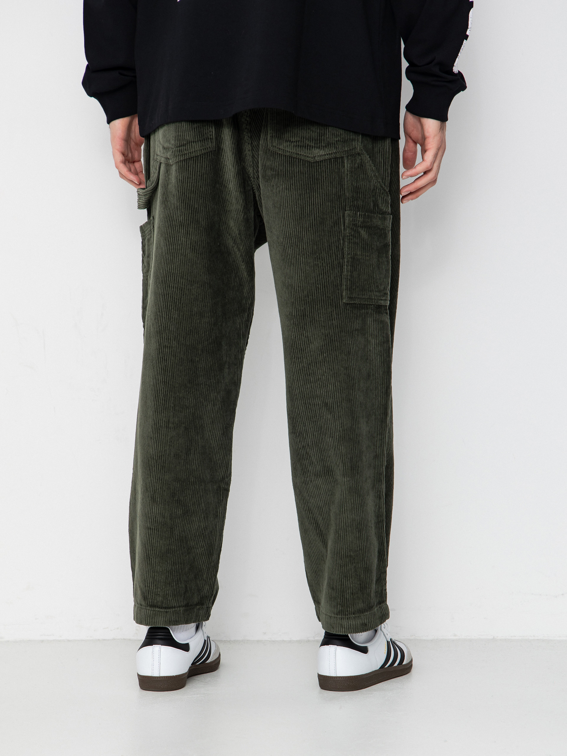 Pantaloni Santa Cruz Carpenter Big (dark moss cord)