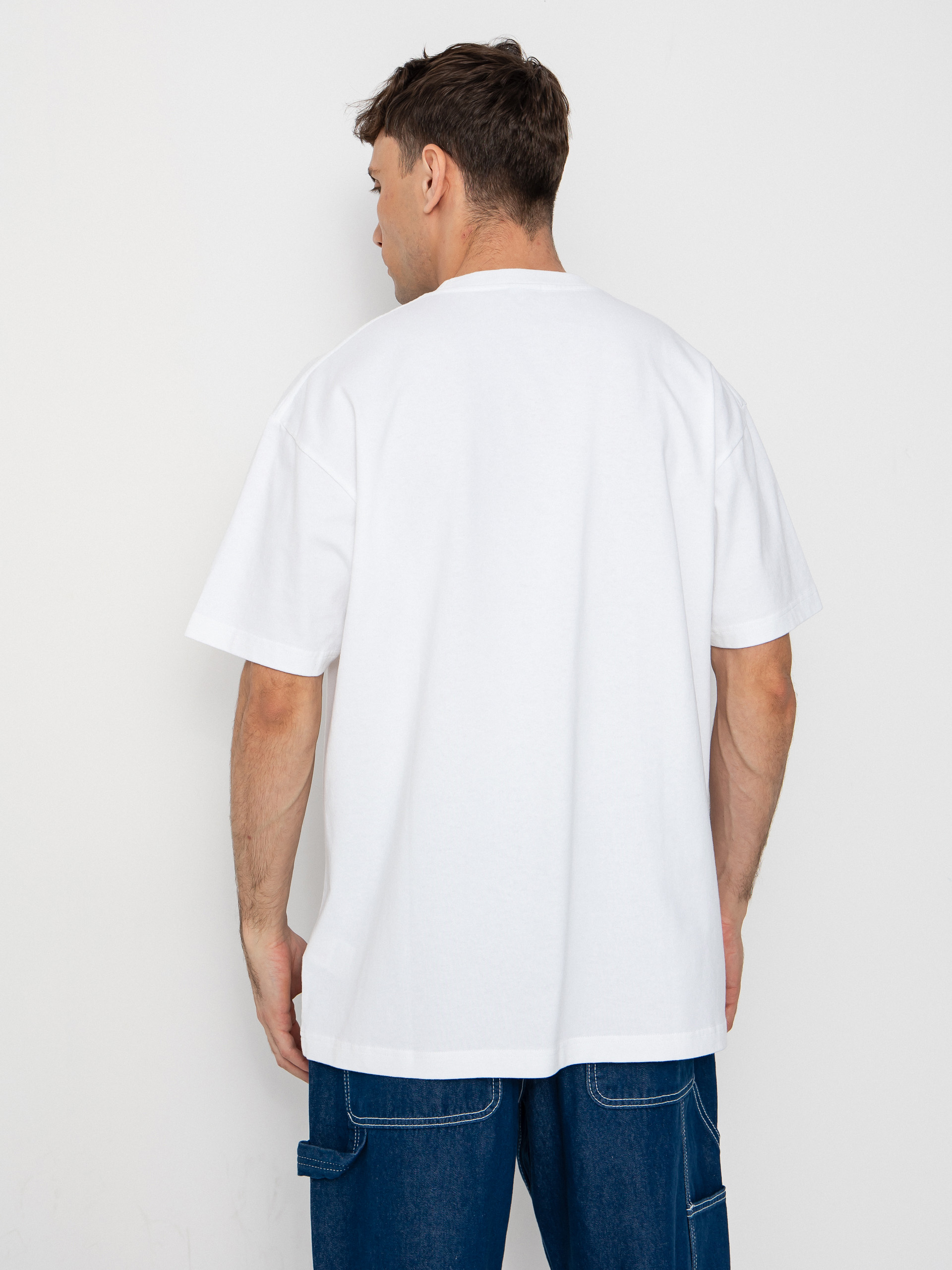 Tricou Polar Skate Shut It! (white)