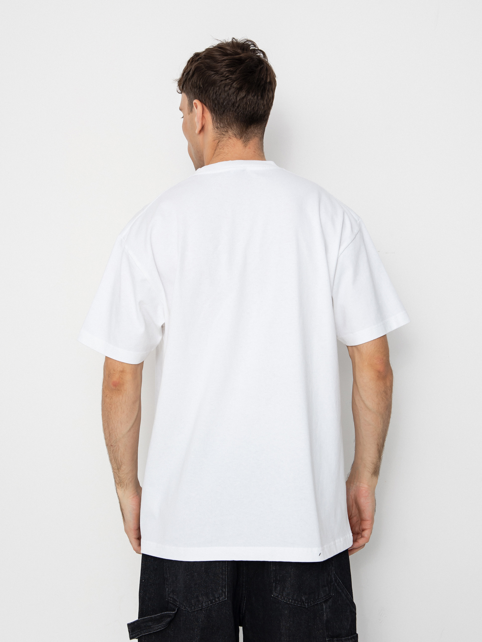 Tricou Polar Skate Smoker! (white)
