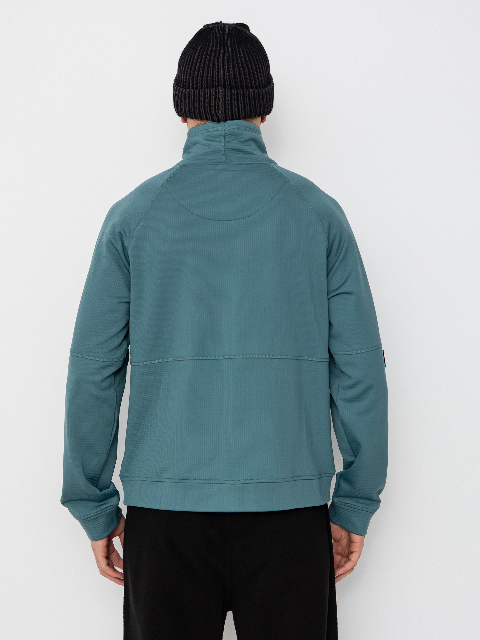 Hanorac Jones Snowboards Flagship Rec Grid 1/2 Zip (atlantic blue)