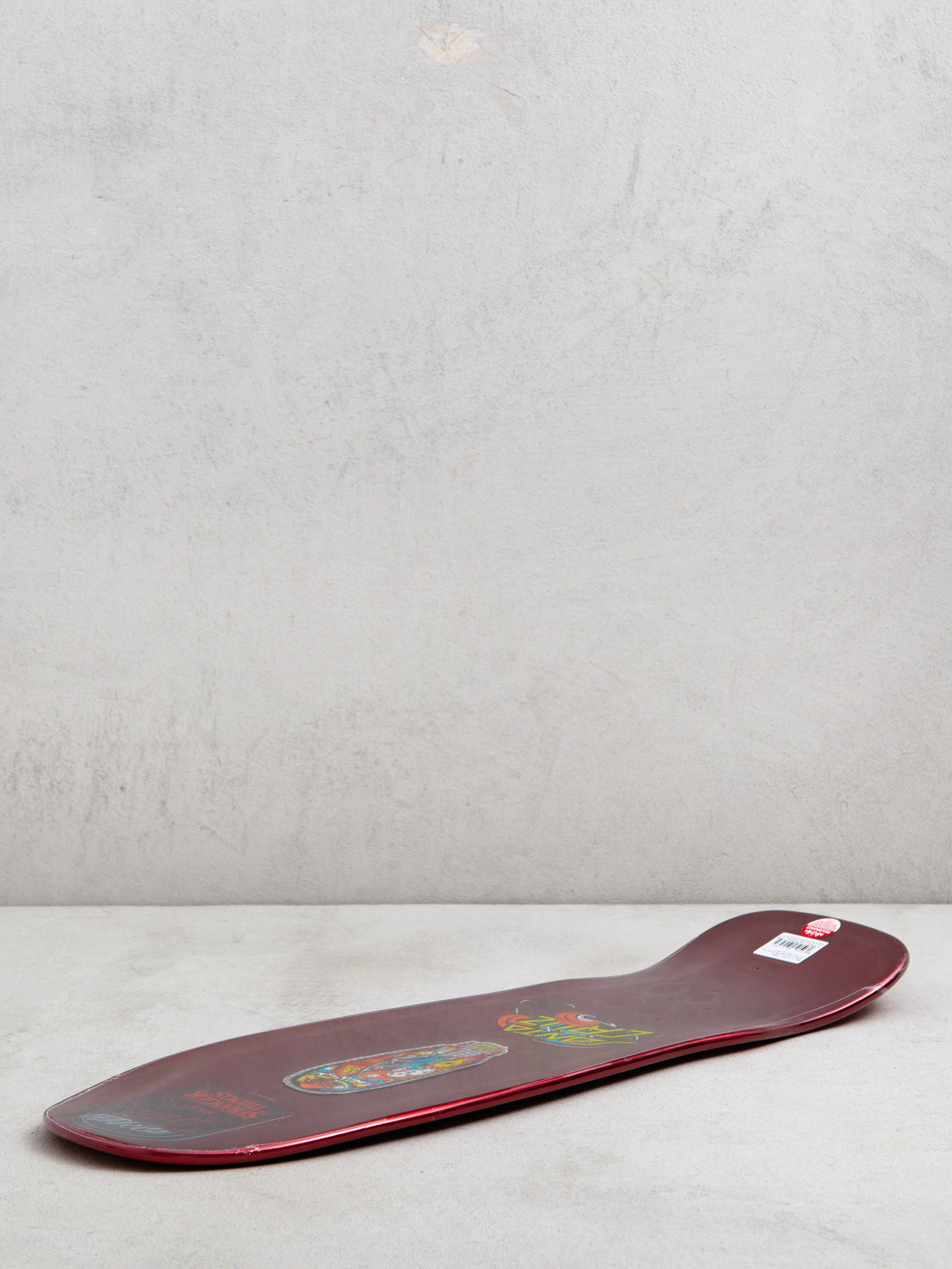 Placă Santa Cruz X Stranger Things Grabke Max Melting Clock