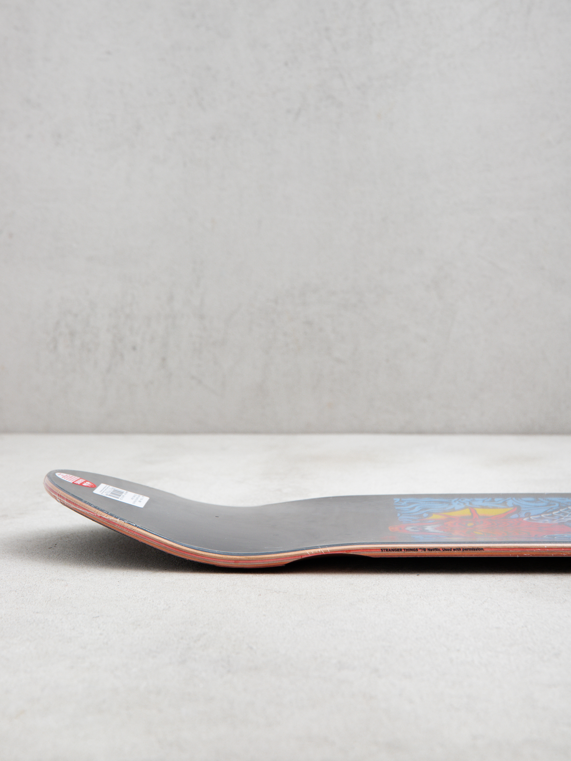 Placă Santa Cruz X Stranger Things Hellfire Club Flames