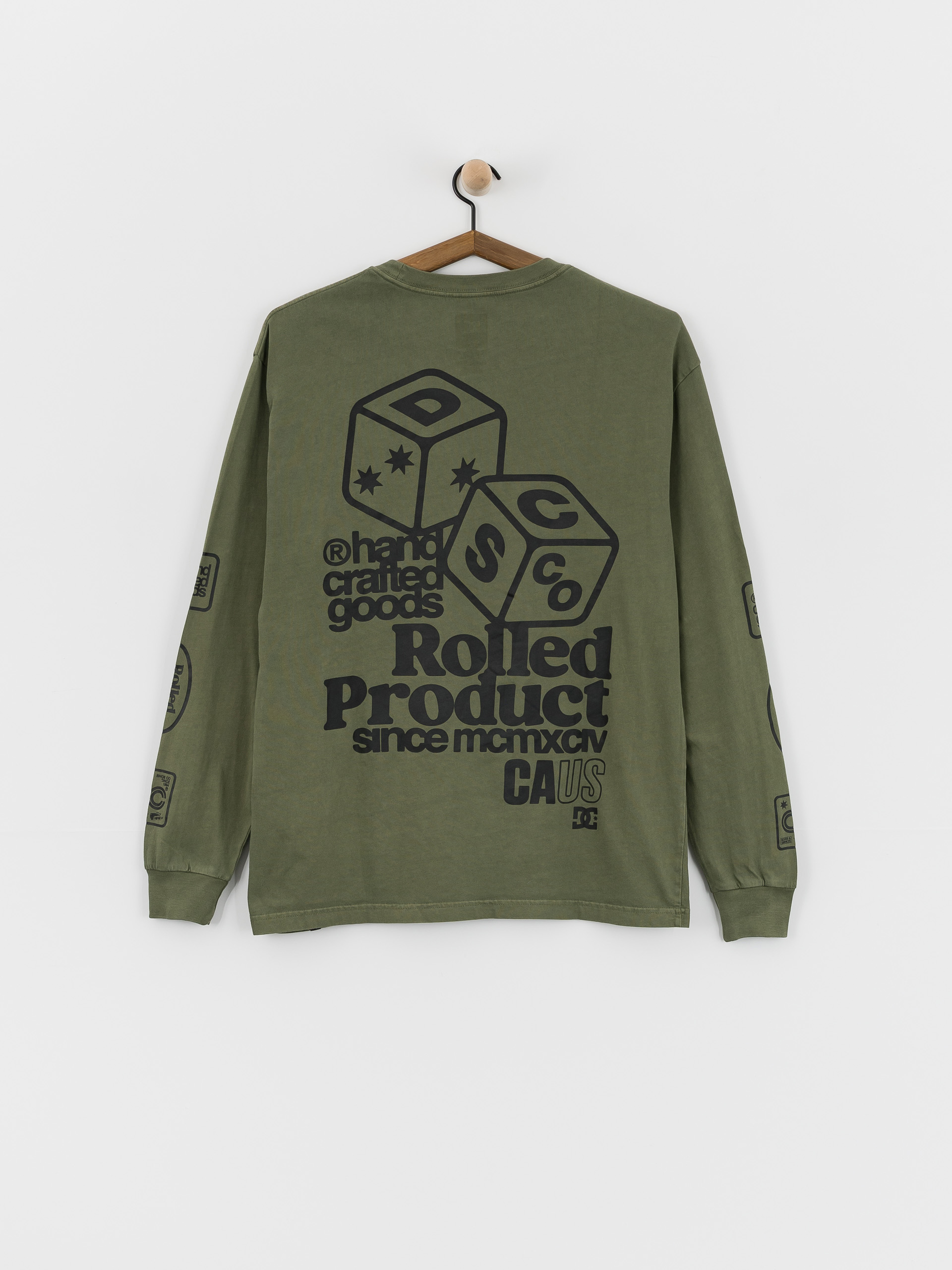 Longsleeve DC Hi Rolling (bronze green)