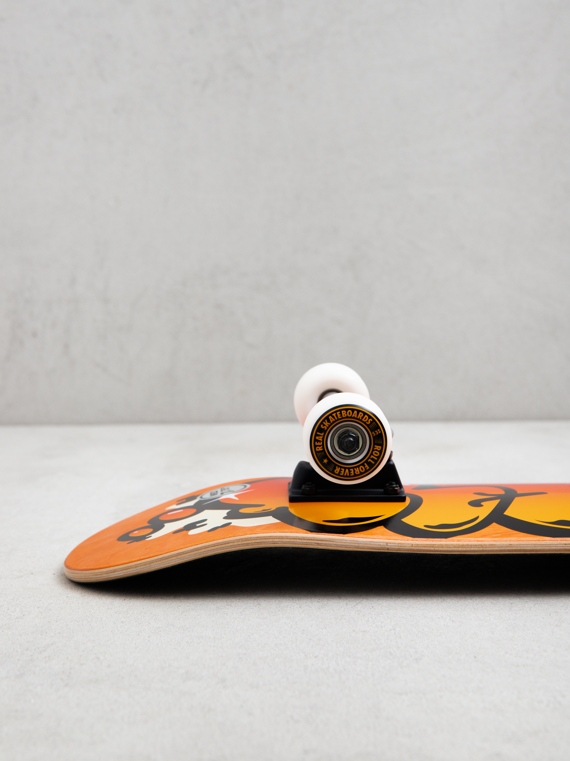 Skateboard Real Bubble Letter