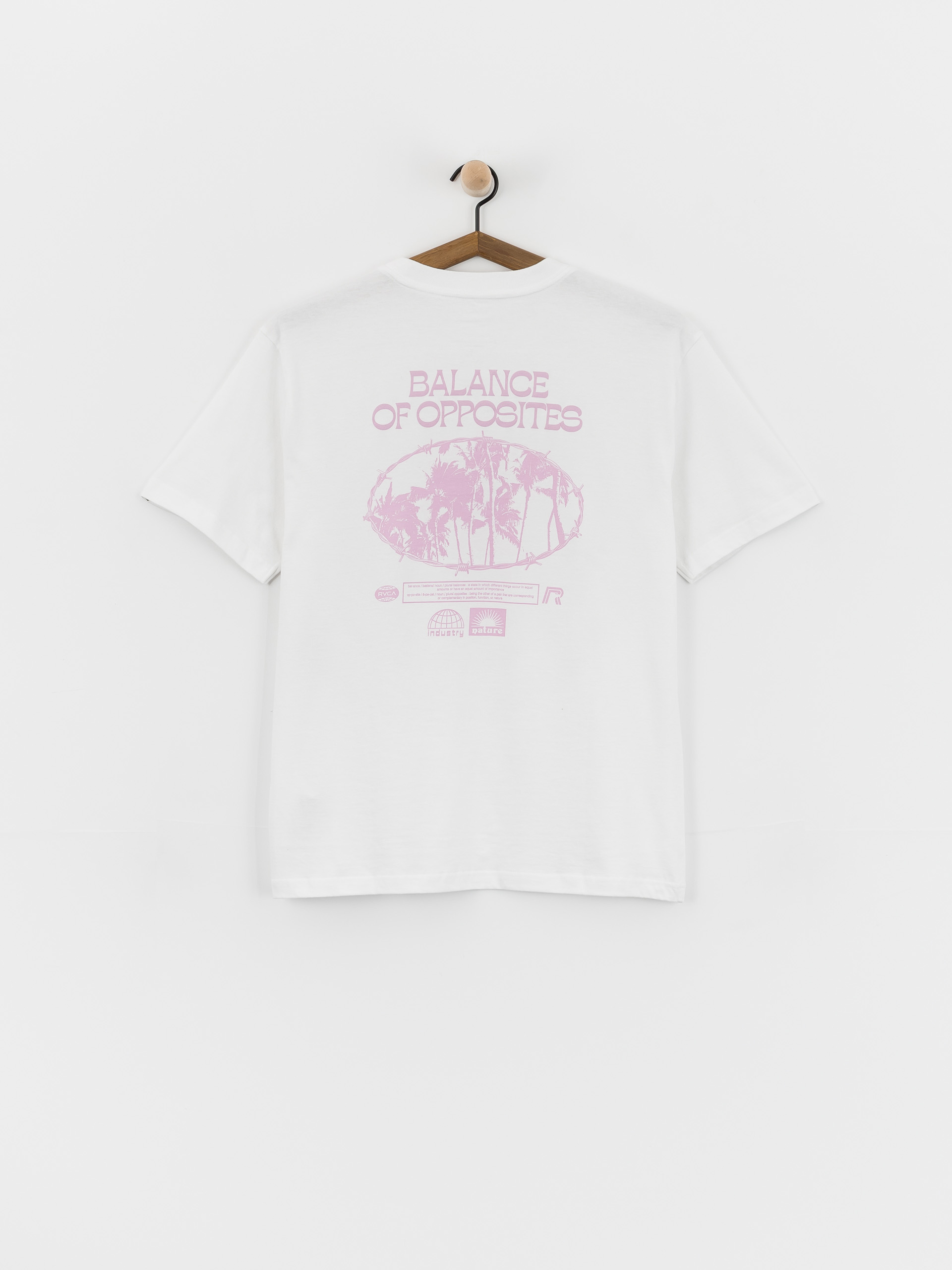 Tricou RVCA Gateway (white)