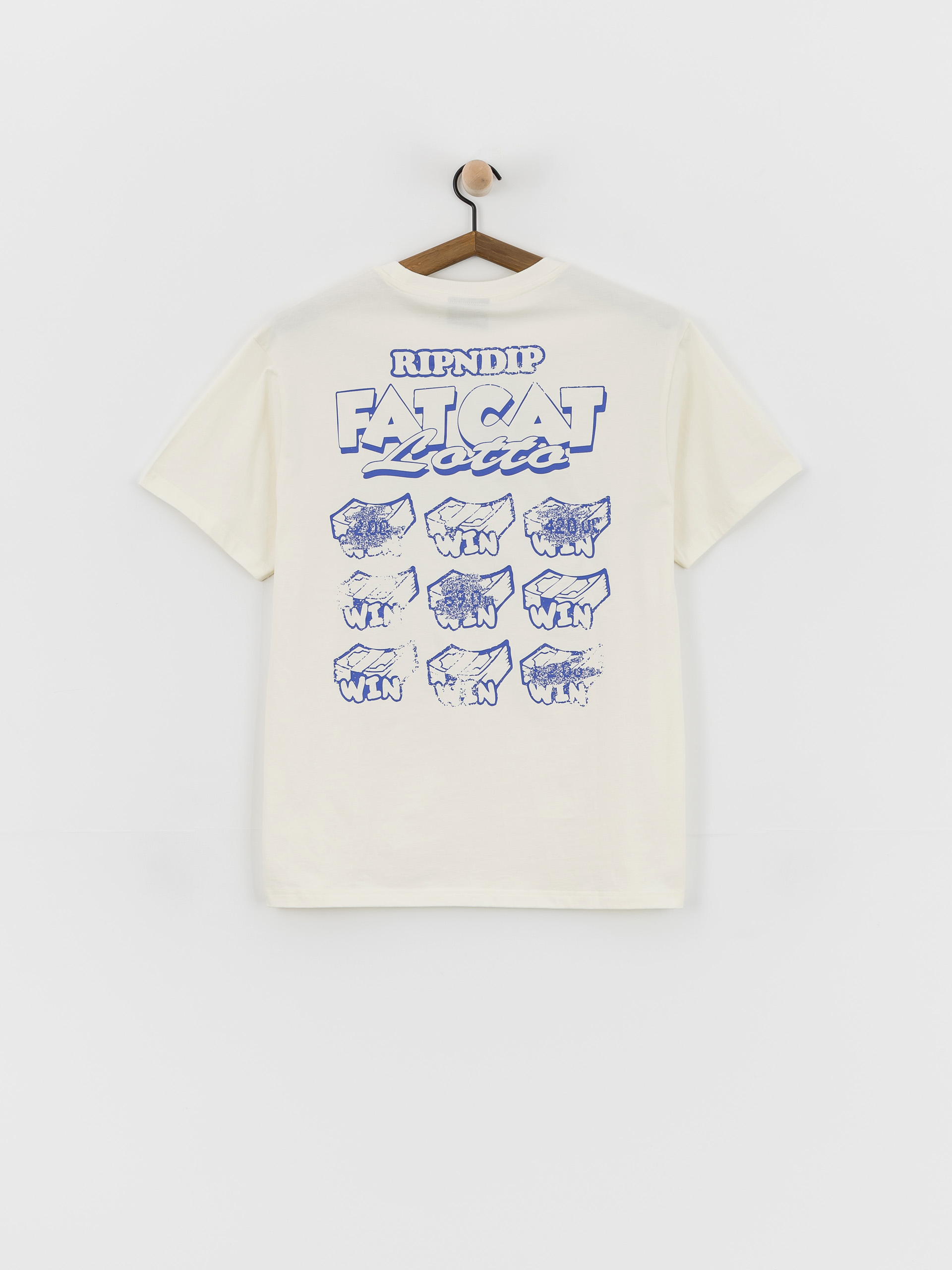Tricou RipNDip Fat Cat (bone)