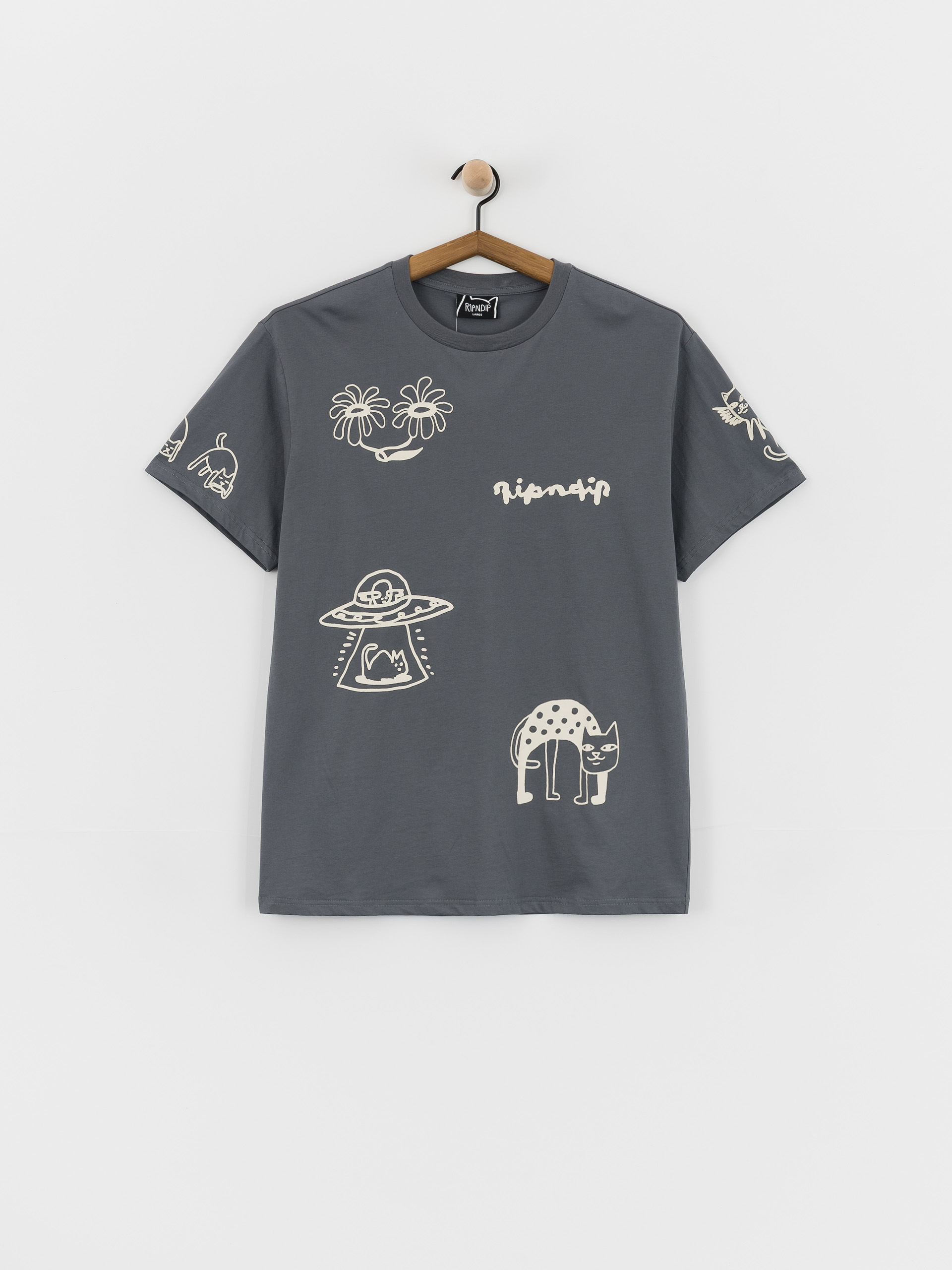 Tricou RipNDip Blonded (charcoal)