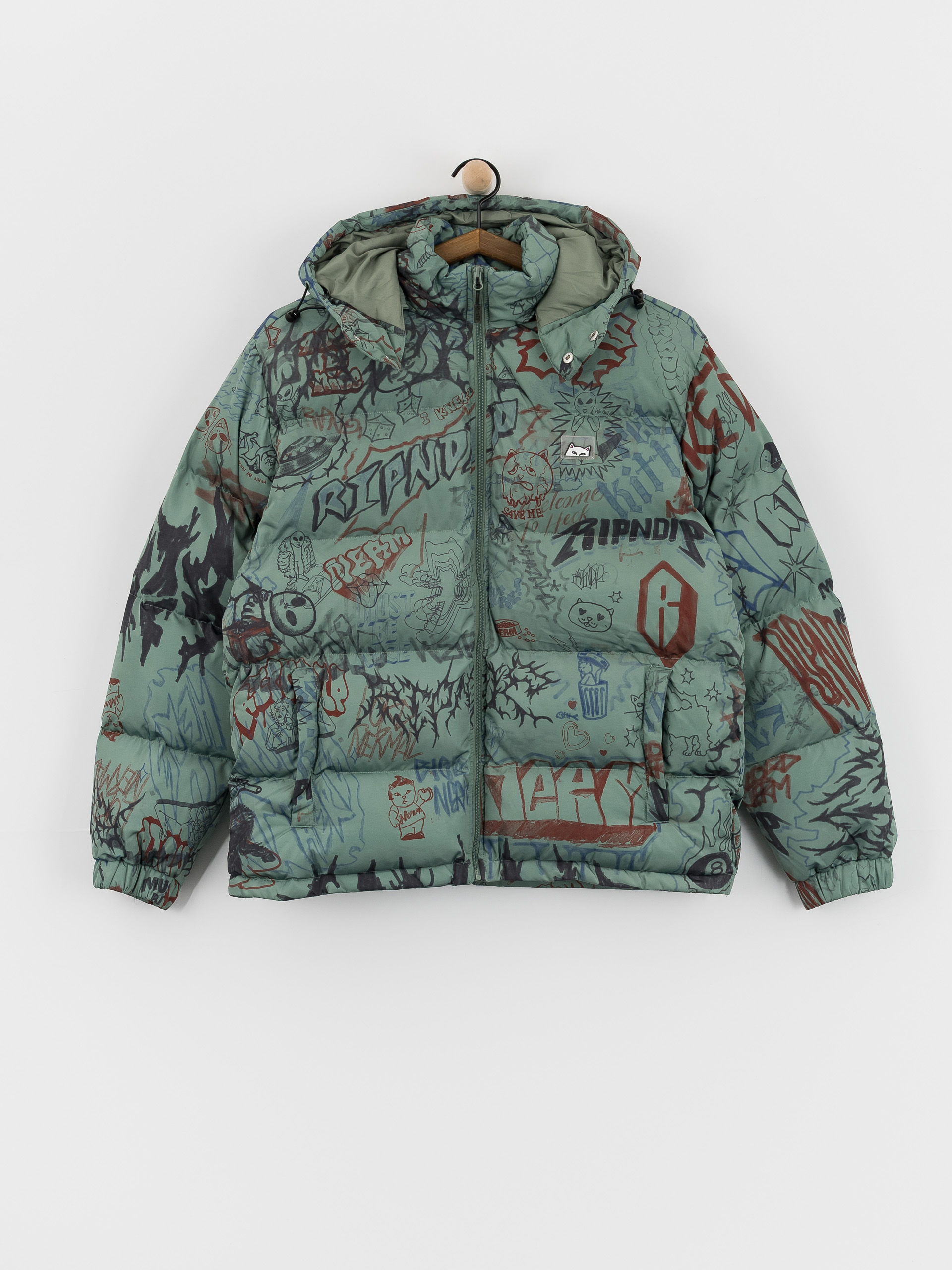 Geacă The North Face 1996 Retro Nuptse - portocaliu (earthen