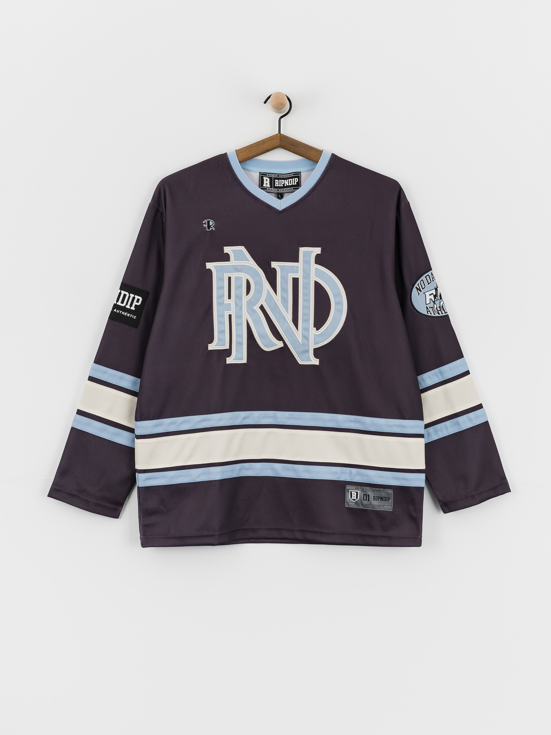 Tricou RipNDip No Days Off Hockey Jersey (plum)